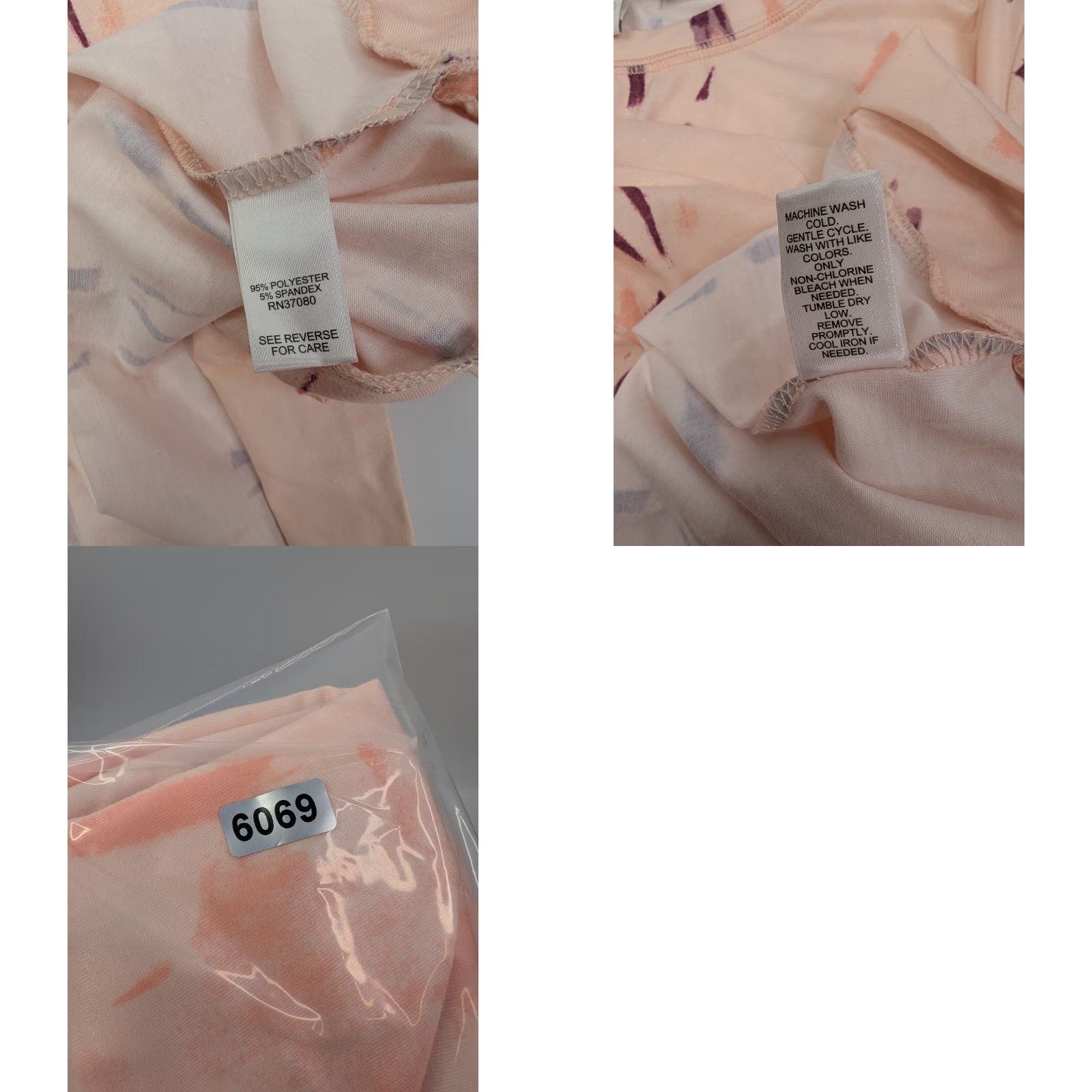 Olive Live Well Womens Pink Blouse 3/4 Sleeve Top Wrap Hem XL Blouse Casual Comfort Stretch Regular Size XL Womens Pink Blouse Size XL / US 12-14 / IT 48-50 - 8 Thumbnail