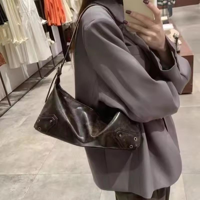 Japanese Brand PU Leather Small Shoulder Bag Size ONE SIZE - 4 Thumbnail