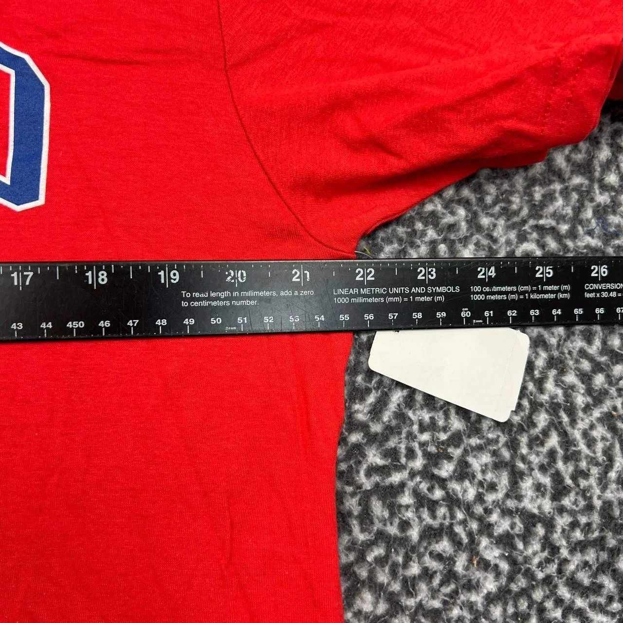 Other Chicago Cubs Shirt Men Large Red Short Sleeve Crew Neck L Size US L / EU 52-54 / 3 - 6 Thumbnail