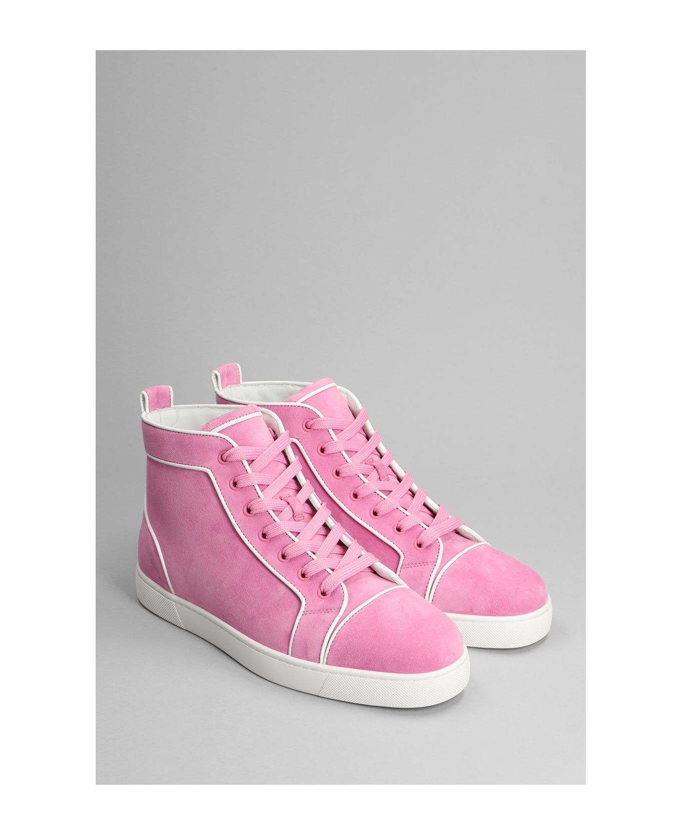 Christian Louboutin o1s1wg111224 Varsilouis Flat in Pink Size US 12.5 / EU 45-46 - 3 Thumbnail