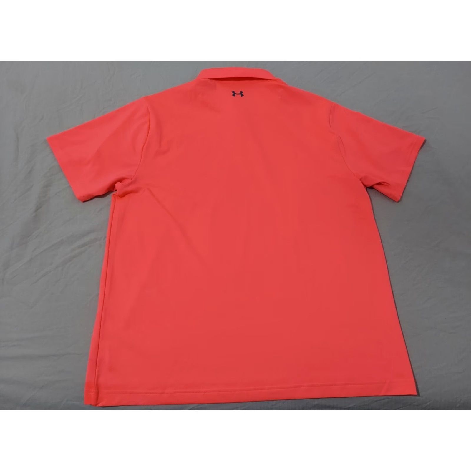 Under Armour VINTAGE Mens Under Armour Polo Shirt XL Orange Athletic Golf Size US XL / EU 56 / 4 - 5 Thumbnail