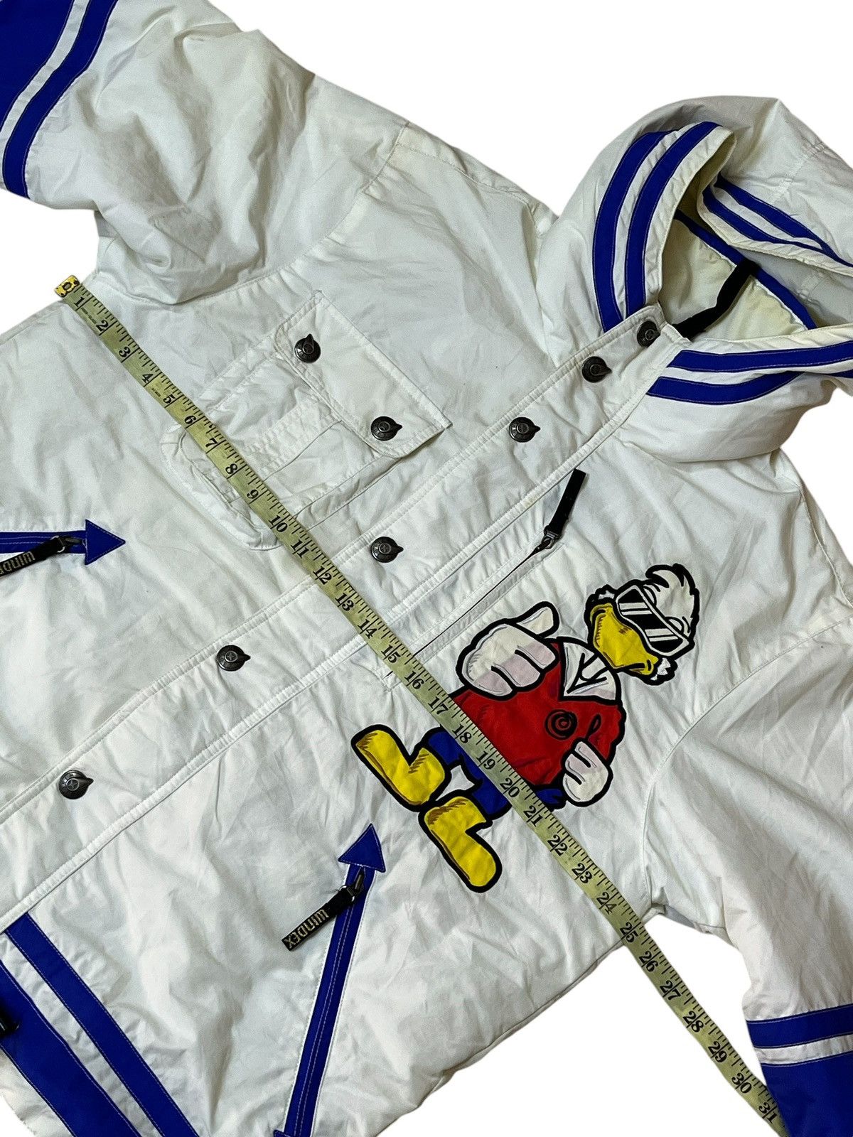 Japanese Brand VINTAGE WINDEX CRASHD DUCKS BIG LOGO EMBROIDERY SKI JACKET Size US L / EU 52-54 / 3 - 14 Thumbnail