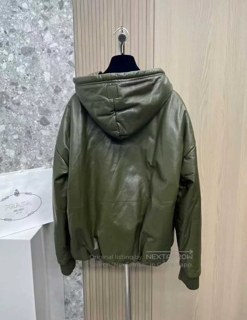 Loewe LOEWE Lamb Leather Padded Jacket with Slim Fit Tailoring, Size US M / EU 48-50 / 2 - 6 Thumbnail