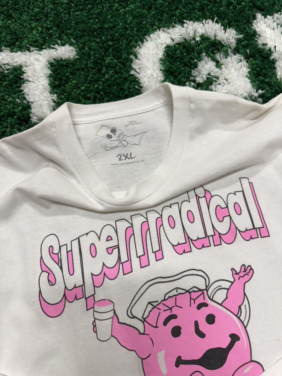 Superrradical Superrradical White Kool Aid Lean Tee Sz. 2XL XXL Size US XXL / EU 58 / 5 - 4 Thumbnail