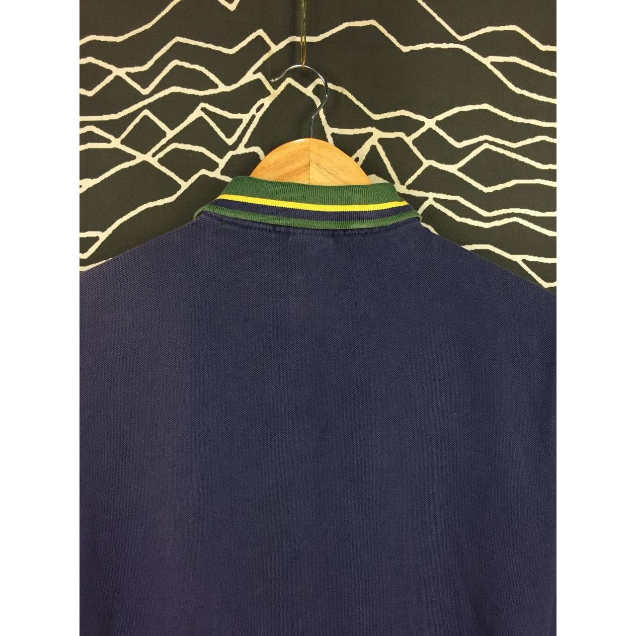 Polo Ralph Lauren Vtg Polo Ralph Lauren Big Logo Custom Fit Polo Tee Size US M / EU 48-50 / 2 - 10 Thumbnail