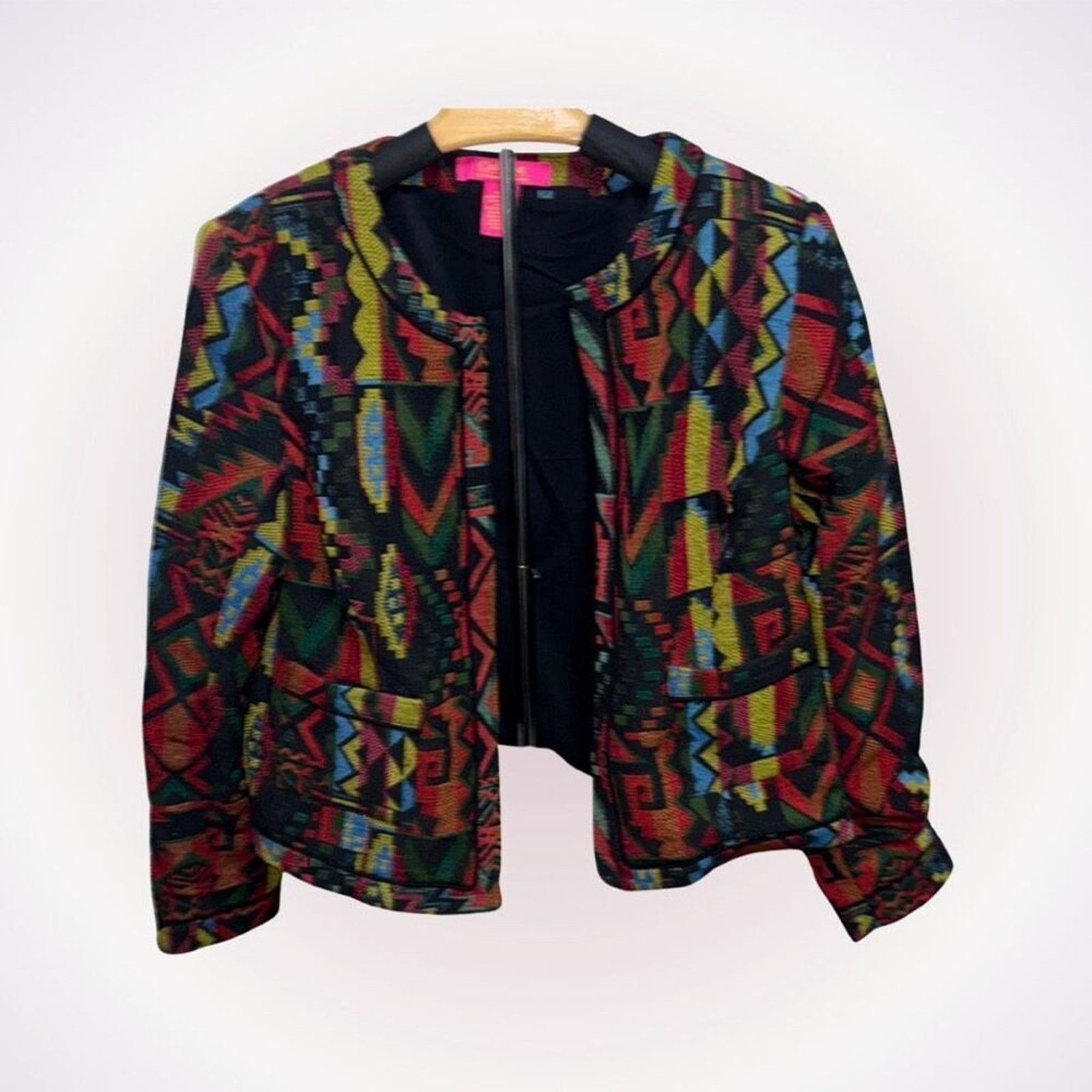 Other Catherine Malandrino Bold Print Blazer | Size 12 Size XL / US 12-14 / IT 48-50 - 1 Thumbnail