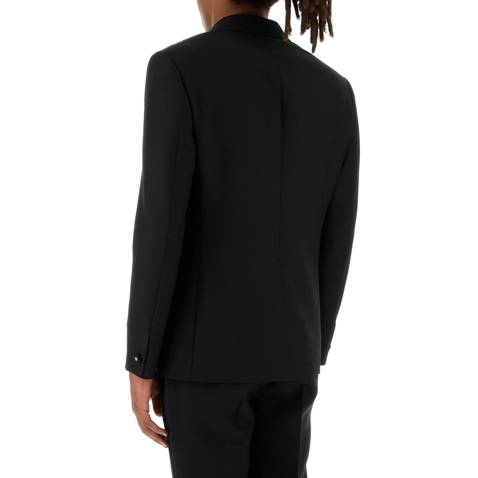 Versace VERSACE Black Wool Blend Blazer New And Authentic (Men's siz Size US M / EU 48-50 / 2 - 4 Thumbnail