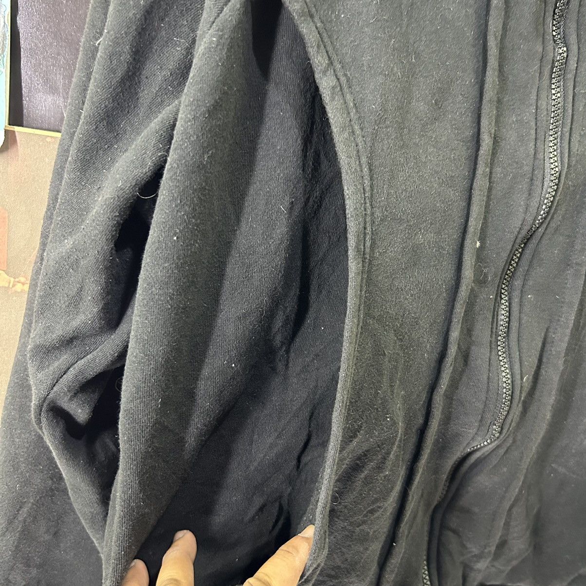 Vintage Vintage Japanese Brand Nice Design Black Hoodie Size US XL / EU 56 / 4 - 4 Thumbnail
