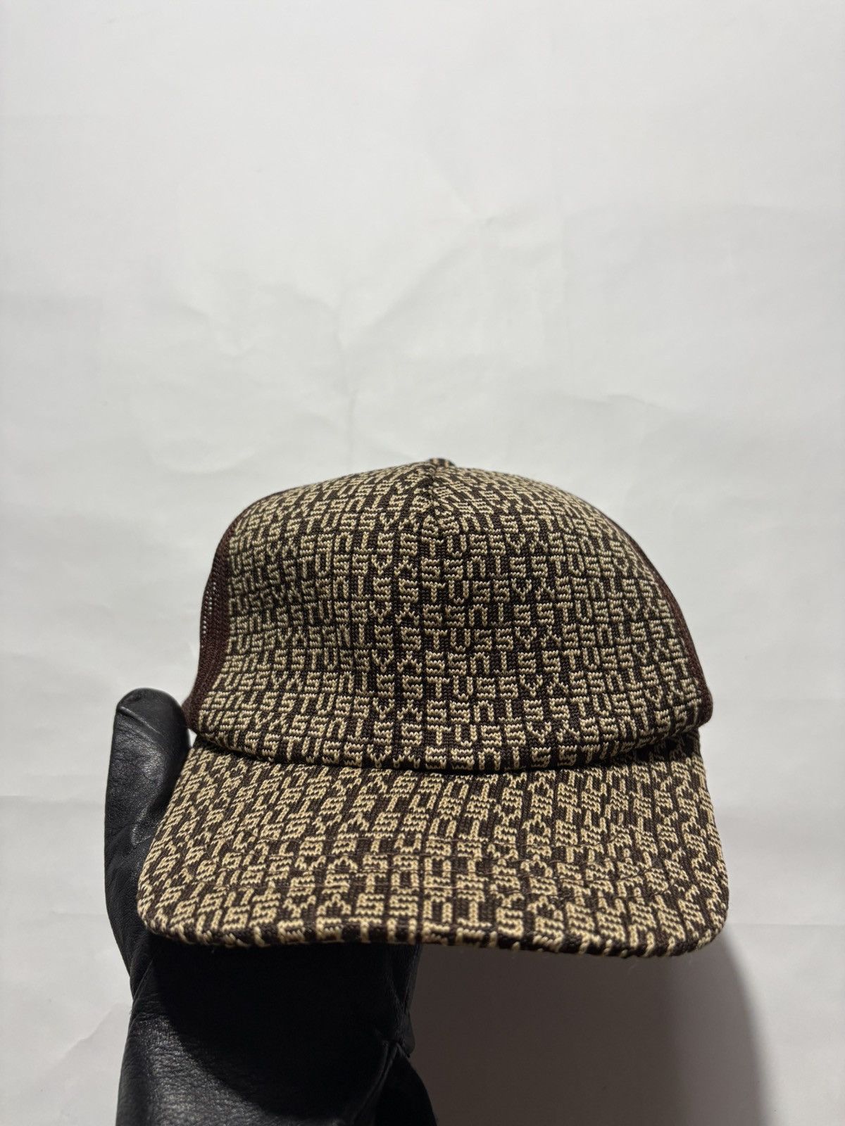 Stussy 90S STUSSY MONOGRAM TRUCKER CAP Size ONE SIZE - 1 Thumbnail