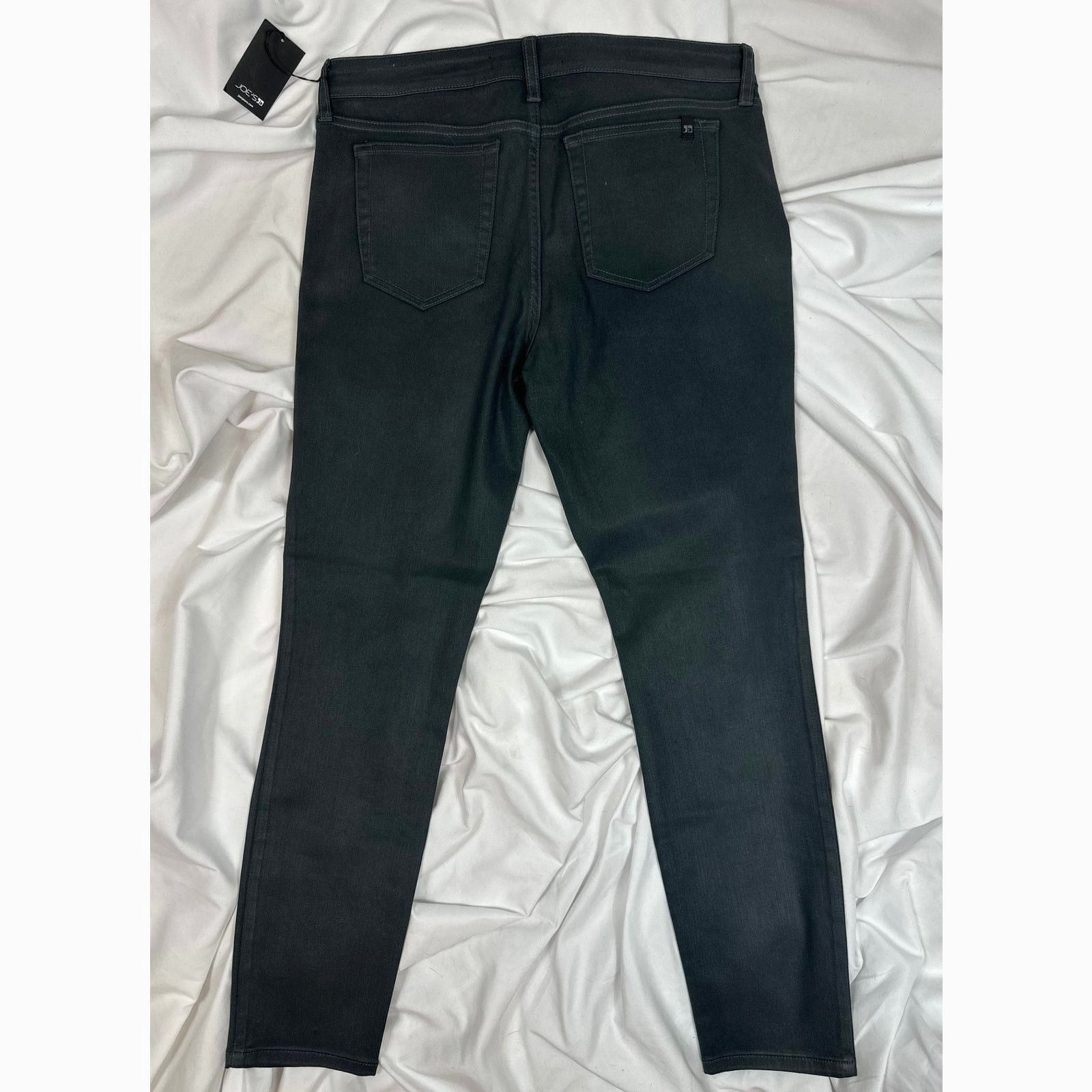 Other Joes Jeans Straight Leg Logo Back Pocket Black 31 Size 31" - 13 Thumbnail