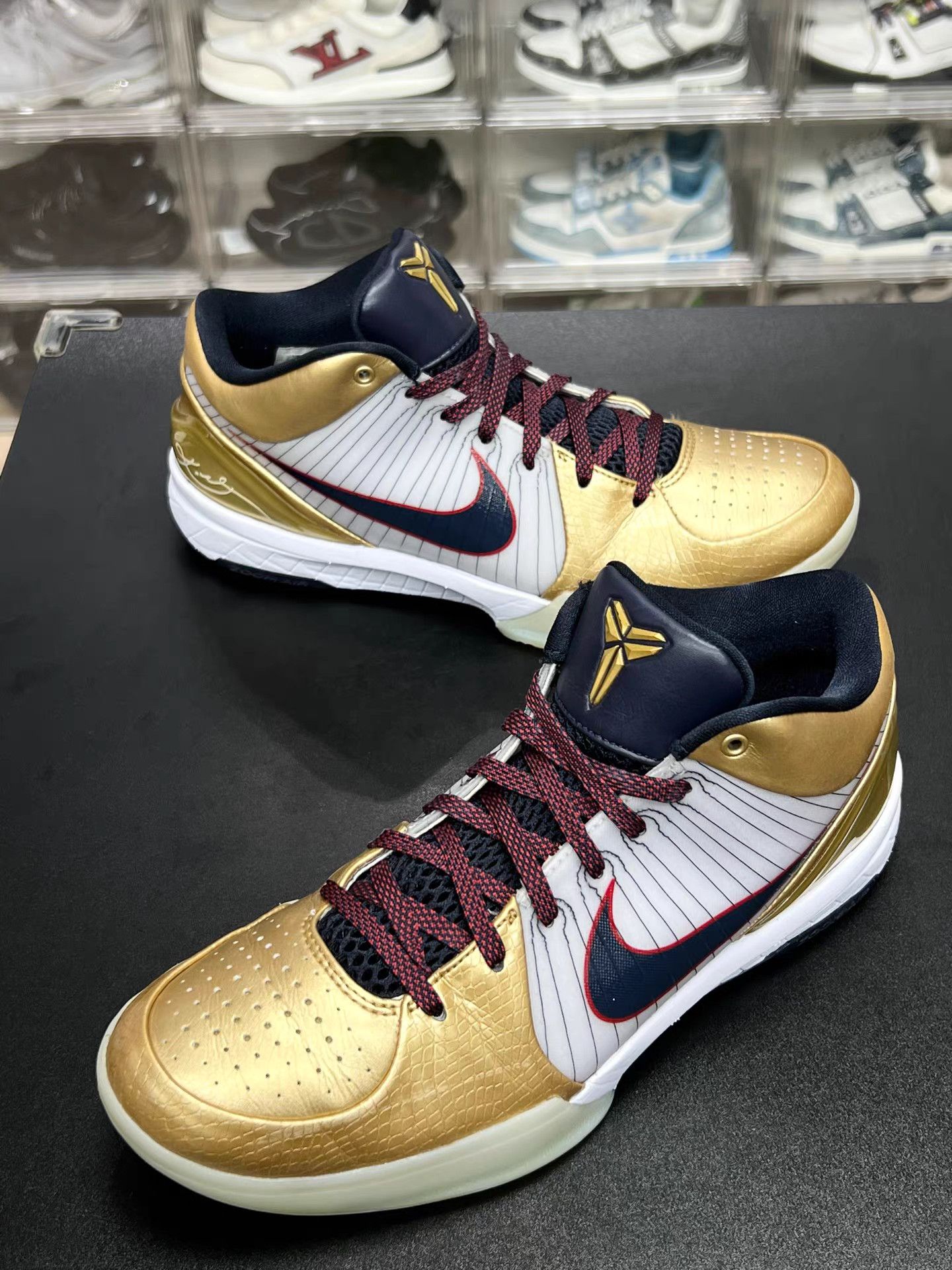 Nike Nike Kobe 4 Protro Gold Medal K15 Size US 9.5 / EU 42-43 - 1 Thumbnail
