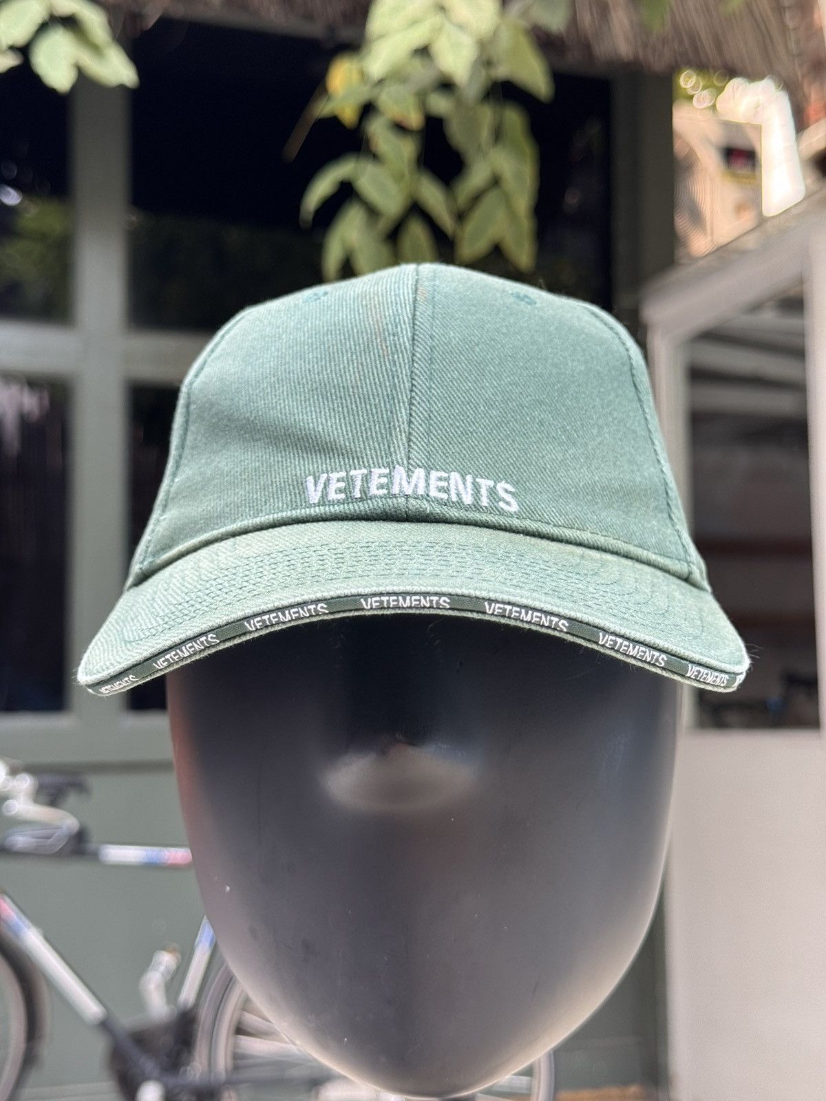 Vetements Vetements Faded Green Baseball Cap Size ONE SIZE - 2 Thumbnail