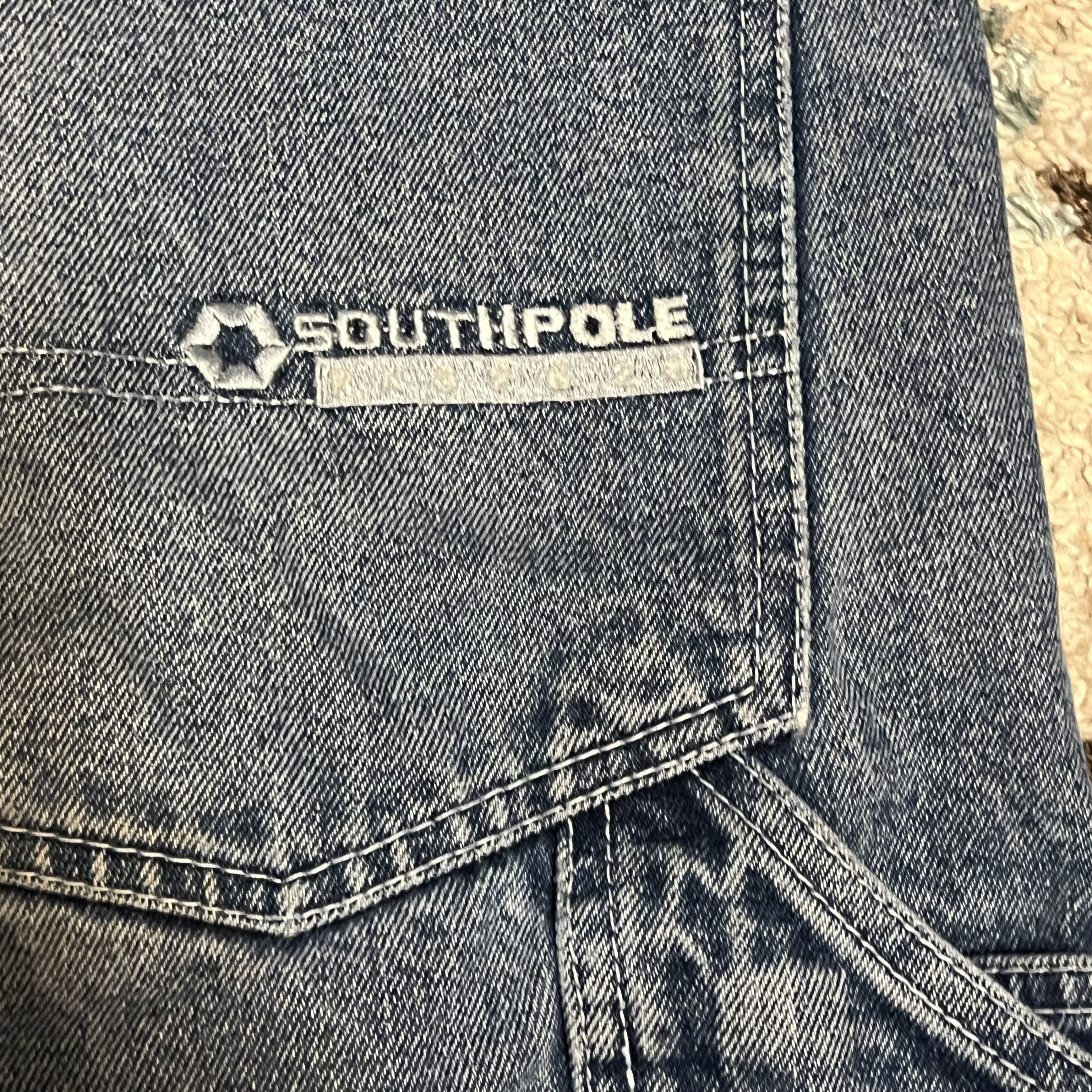 Southpole Vintage Southpole Baggy Jeans Size 34x29 Wide Leg Y2K Size US 34 / EU 50 - 4 Thumbnail