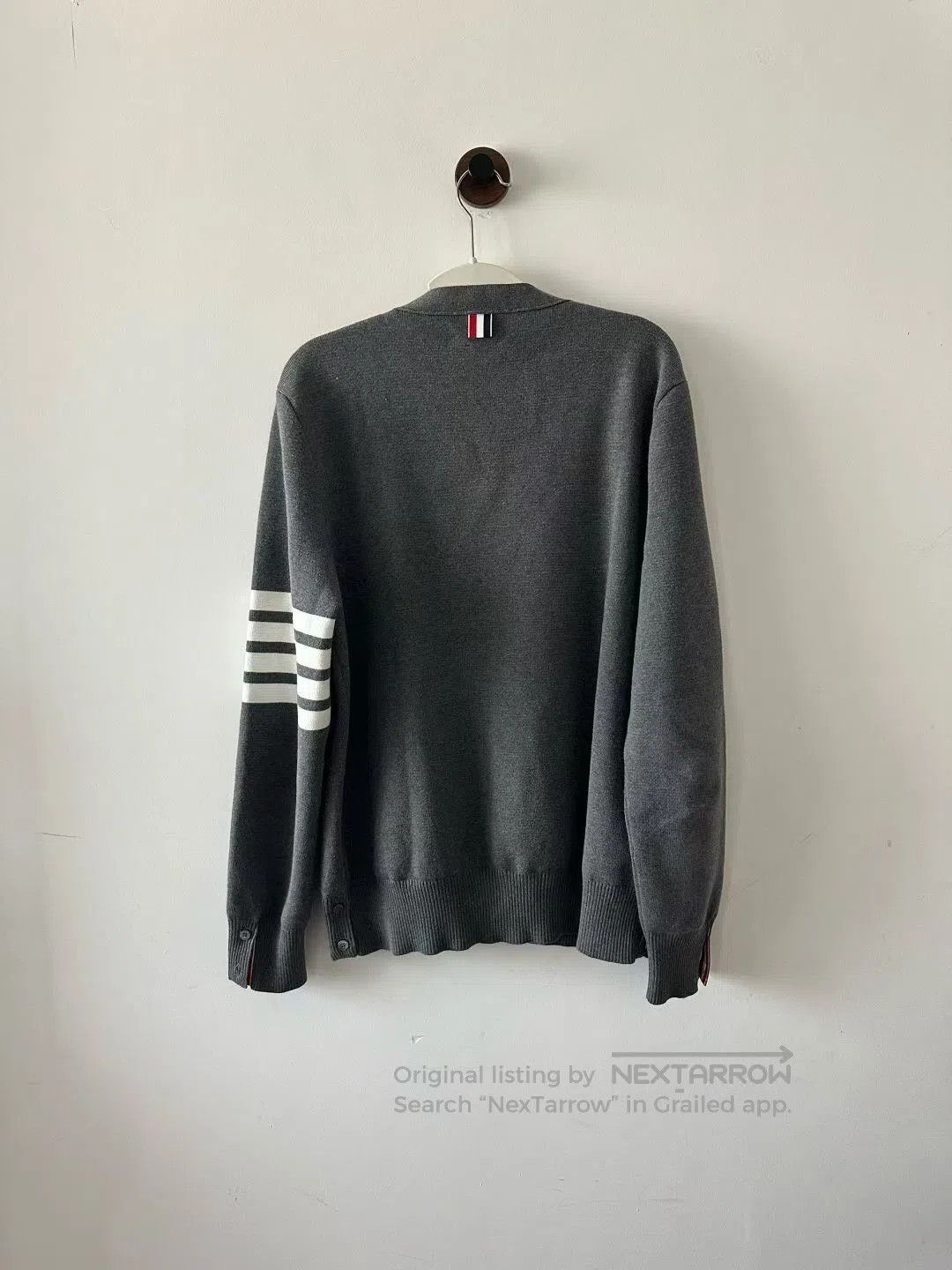 Thom Browne Thom Browne Gray Cardigan. Size US L / EU 52-54 / 3 - 2 Thumbnail