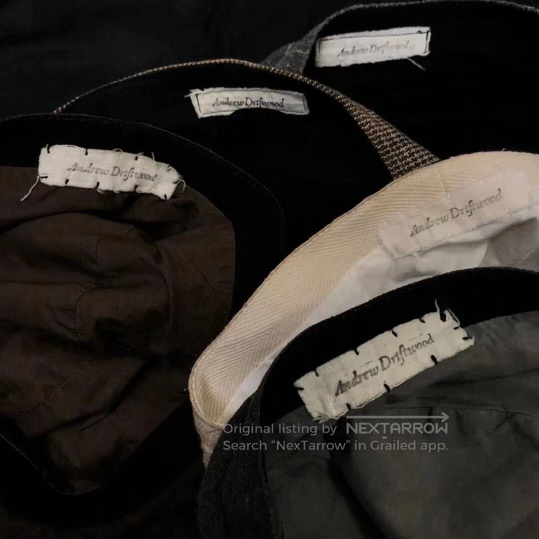 Japanese Brand andrew driftwood collection of newsboy caps. Size ONE SIZE - 3 Thumbnail