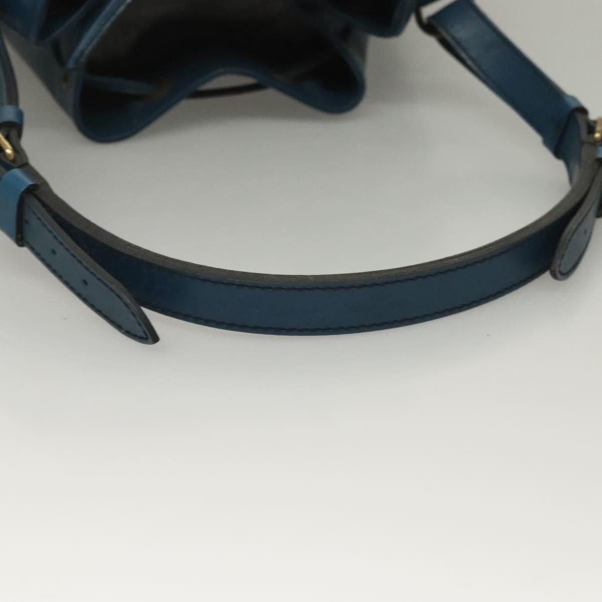 Louis Vuitton LOUIS VUITTON Epi Petit Noe Shoulder Bag Blue M44105 Size ONE SIZE - 7 Thumbnail