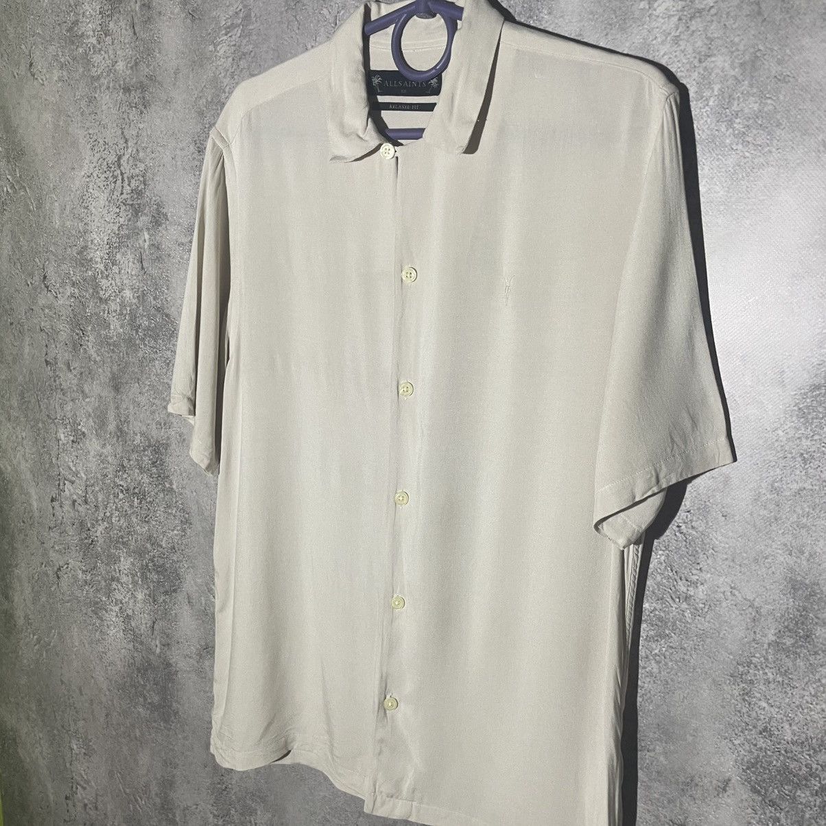 Allsaints Allsaints Cotton Short Sleeve Shirt Designer Size US XS / EU 42 / 0 - 2 Thumbnail