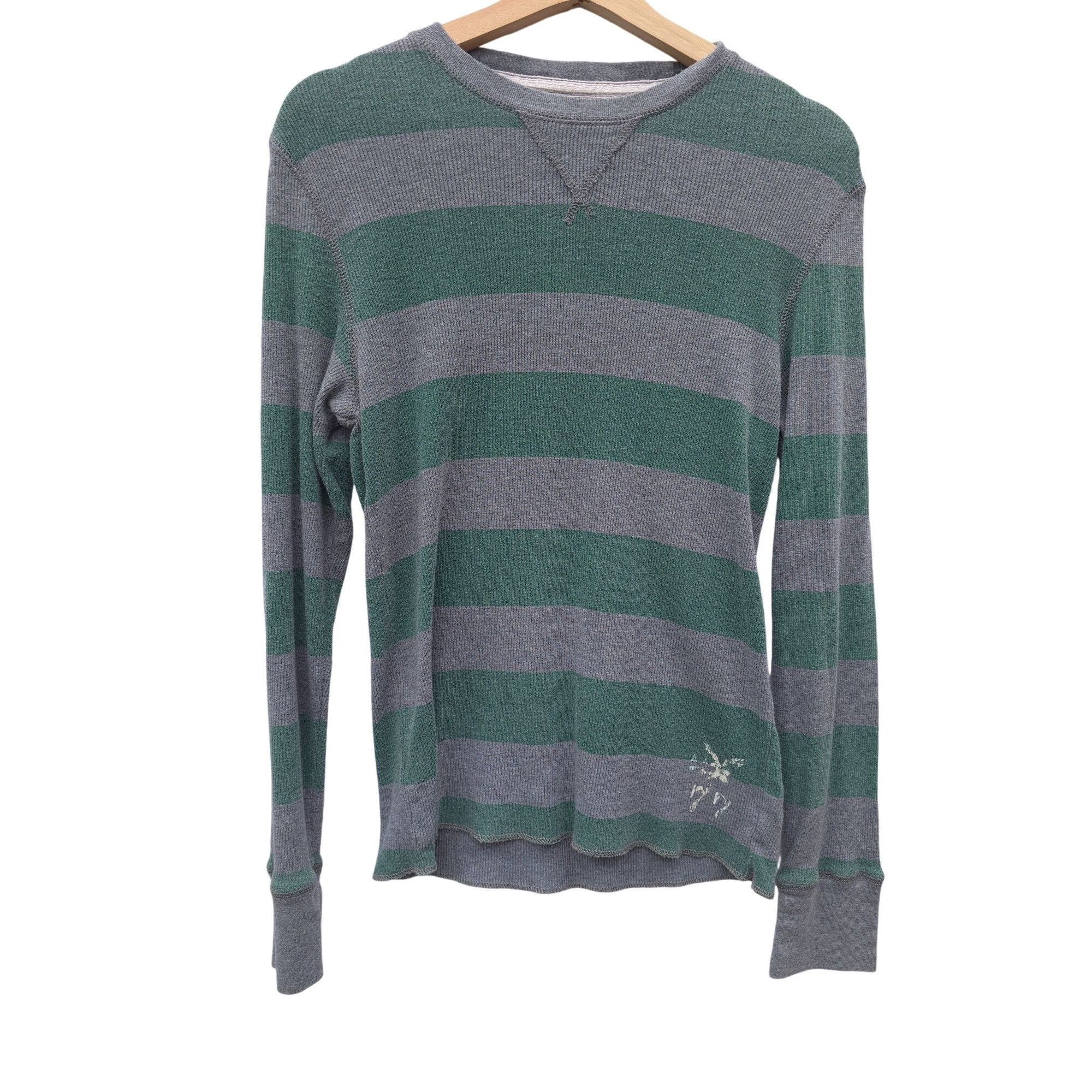 American Eagle Outfitters American Eagle Outfitters Striped Vintage Fit Long Sleeve Sh Size US M / EU 48-50 / 2 - 1 Thumbnail