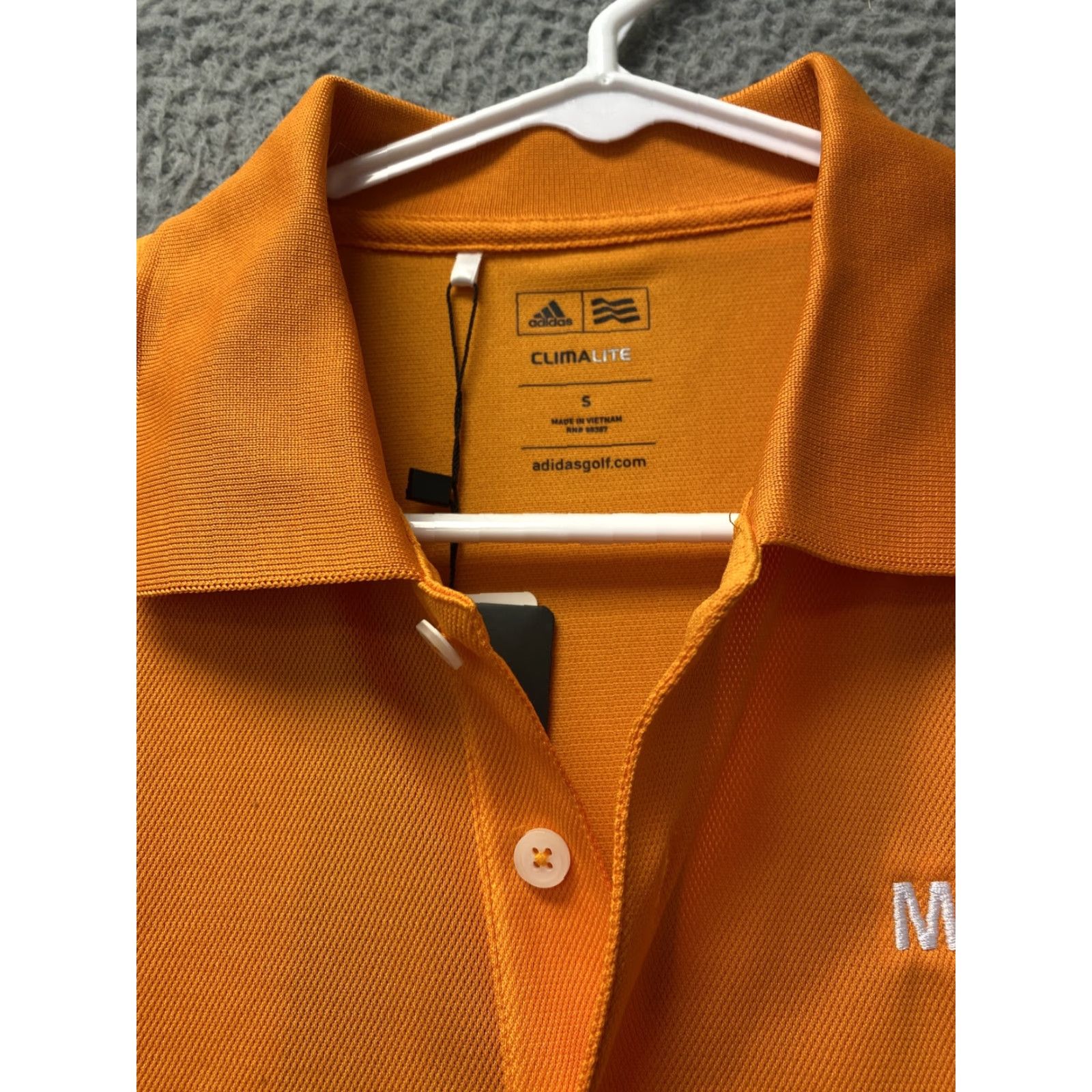 Adidas adidas Golf Polo Shirt Mens Orange Short Sleeve S Performance /110-29 Size US S / EU 44-46 / 1 - 3 Thumbnail