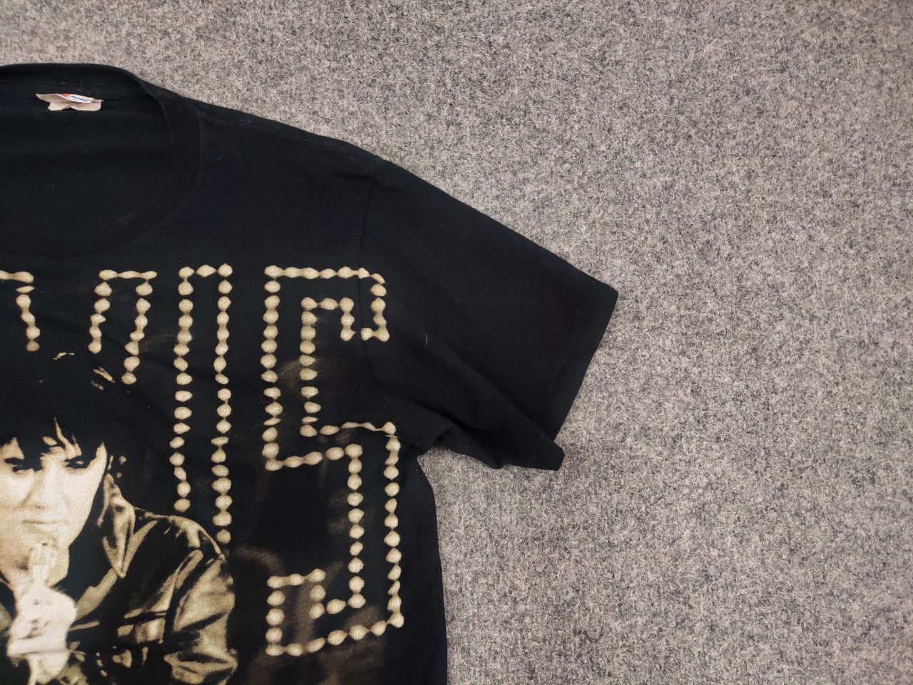 Vintage Vintage Elvis Presley all over print Black Shirt Size US M / EU 48-50 / 2 - 8 Thumbnail