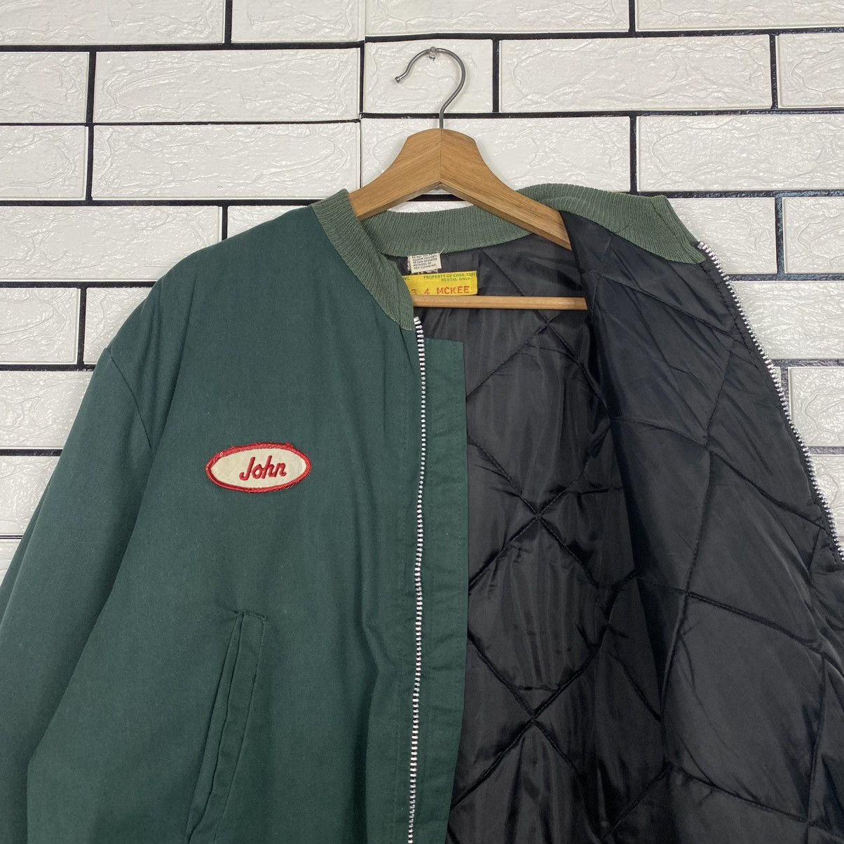 Vintage 🔥VINTAGE FLY BOMBER JACKET 60’s WORK DUCK CANVAS DETROIT Size US M / EU 48-50 / 2 - 13 Thumbnail