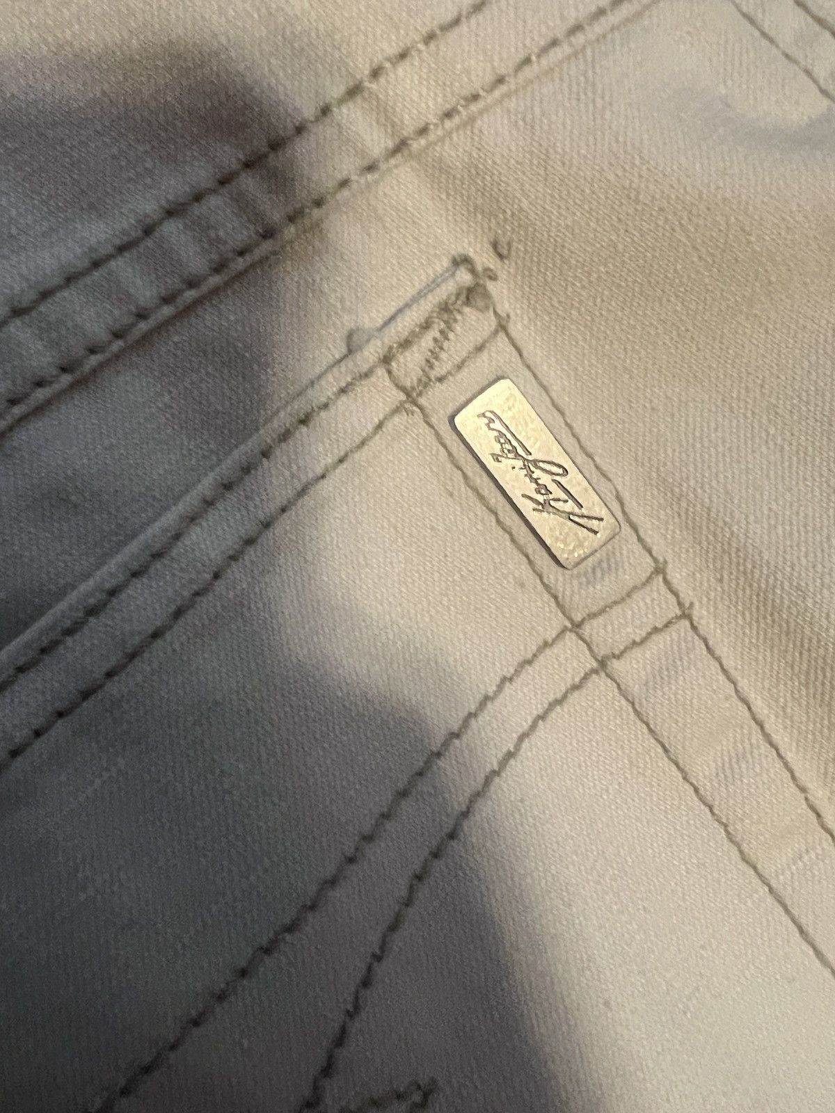 Karl Kani Karl Kani FULL White Denim Set Size US 40 / EU 56 - 6 Thumbnail