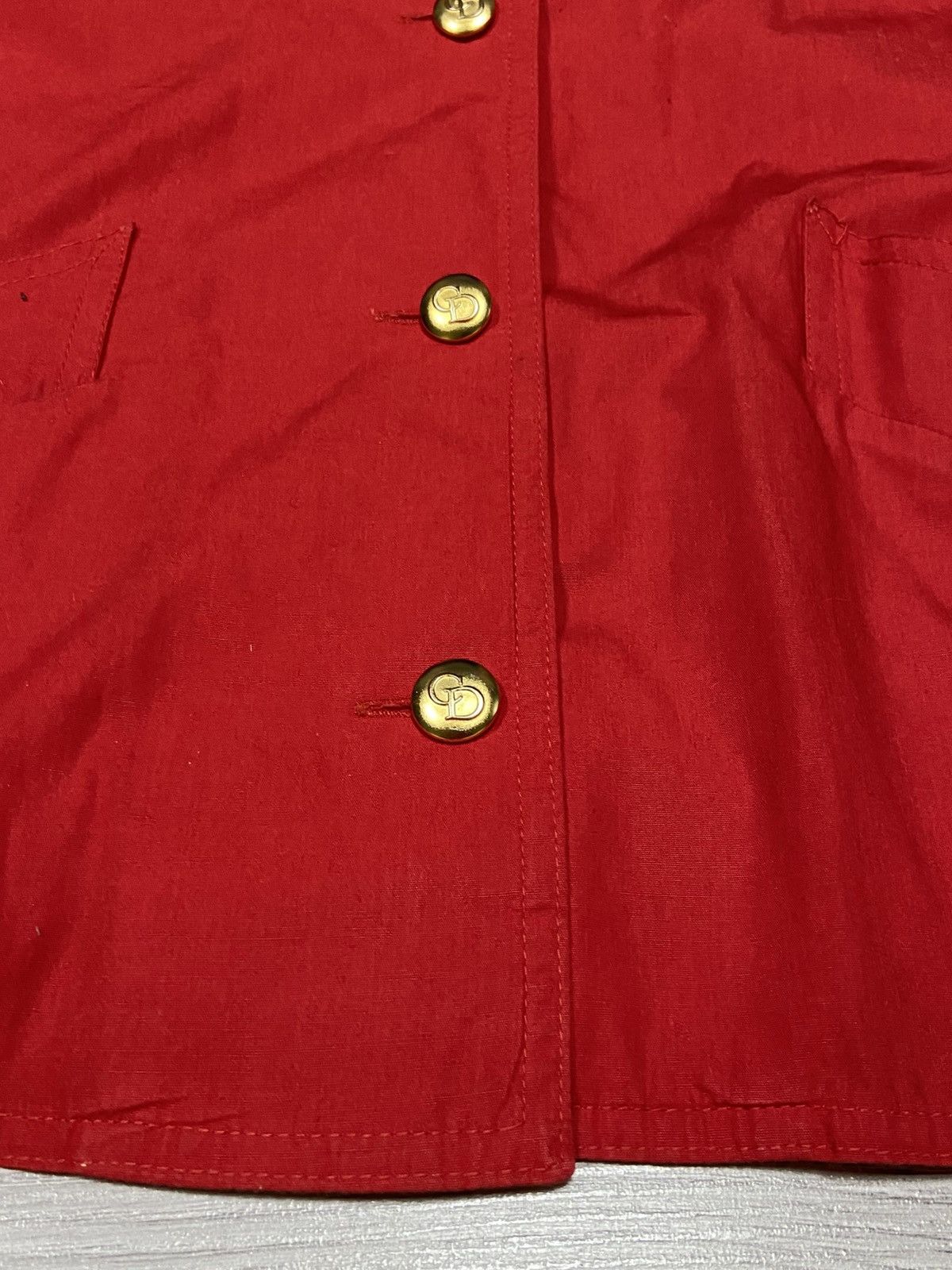 Christian Dior Monsieur Christian Dior vintage rare buttons shirt RARE Size S / US 4 / IT 40 - 4 Thumbnail