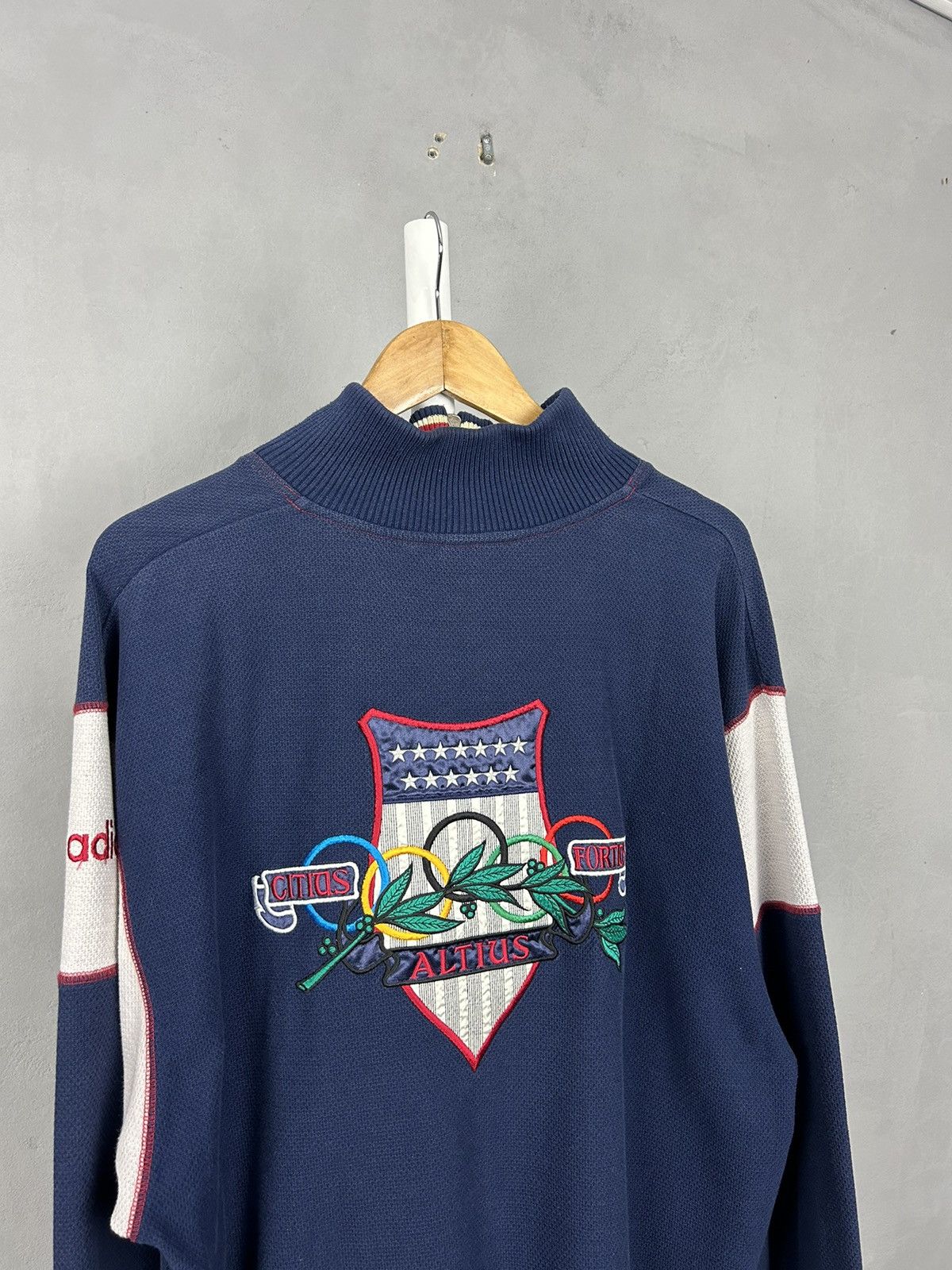USA Olympics 90's Adidas Olympics Los Angeles Sweatshirt Size US M / EU 48-50 / 2 - 8 Thumbnail
