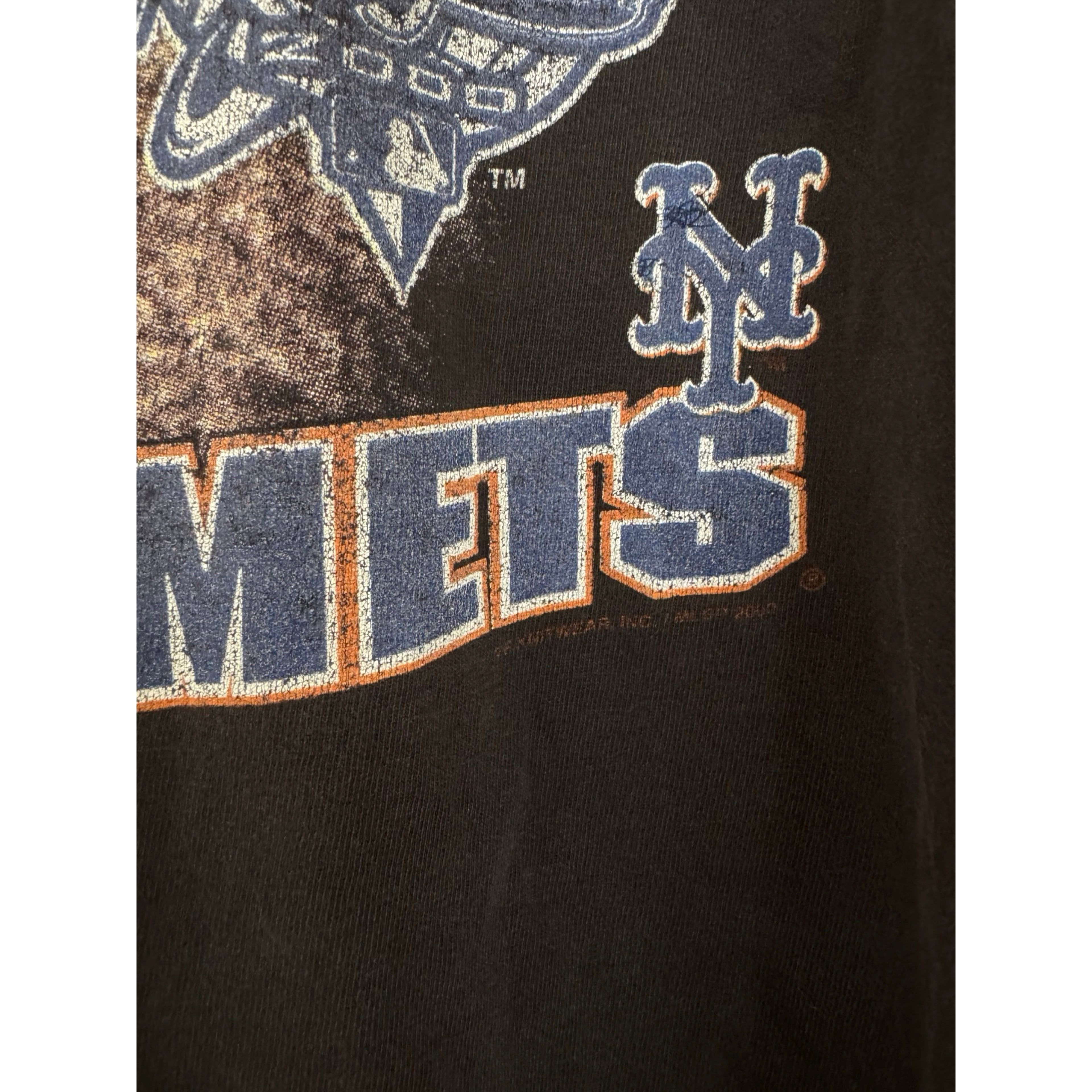 Vintage Subway Series 2000 Tee Yankees Vs Mets Size US XL / EU 56 / 4 - 4 Thumbnail