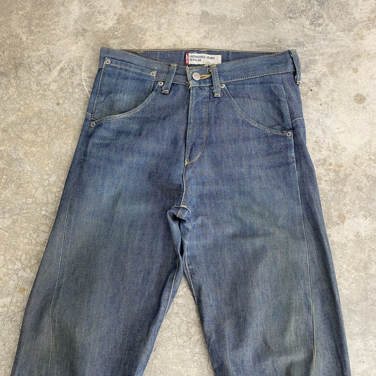 Levi's Vintage Levis Engineered Jeans Takuya Kimura Regular Denim Size US 29 - 2 Thumbnail