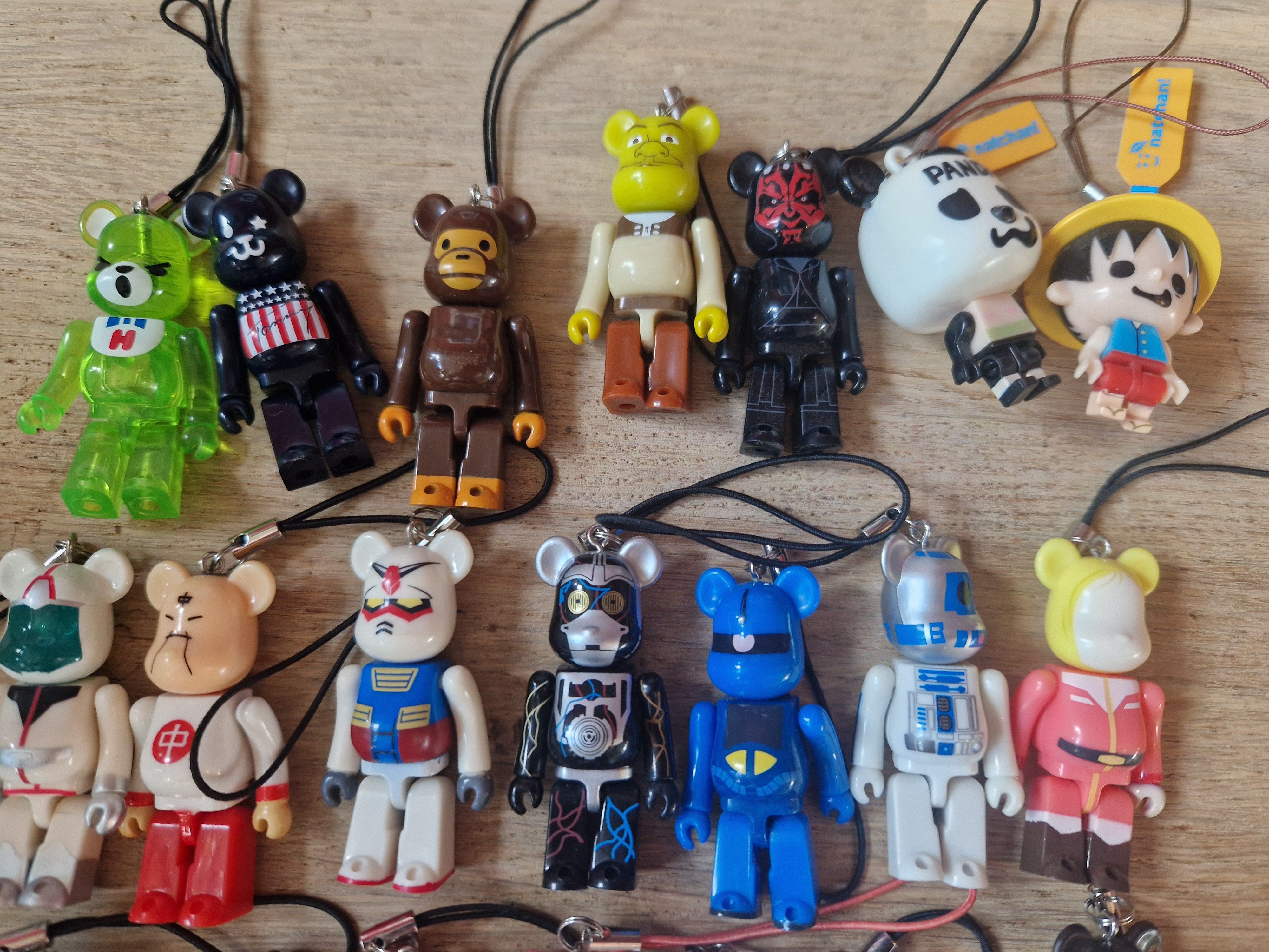 Medicom Toy Bearbrick keychain 32pcs [Bape/Hysteric glamour/Pepsi] Size ONE SIZE - 2 Thumbnail