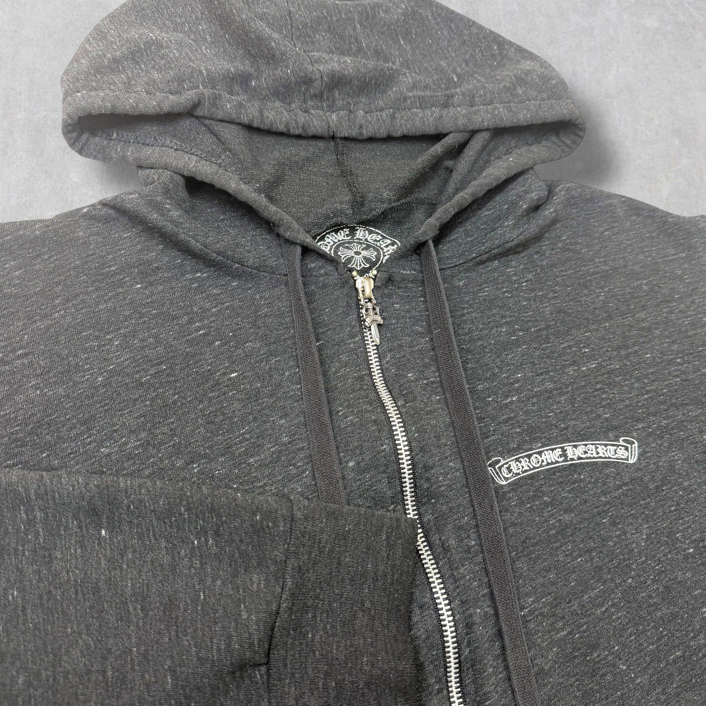 Chrome Hearts Chrome Hearts Plus Zip Up Dark Heather Grey XXL Size US XXL / EU 58 / 5 - 4 Thumbnail