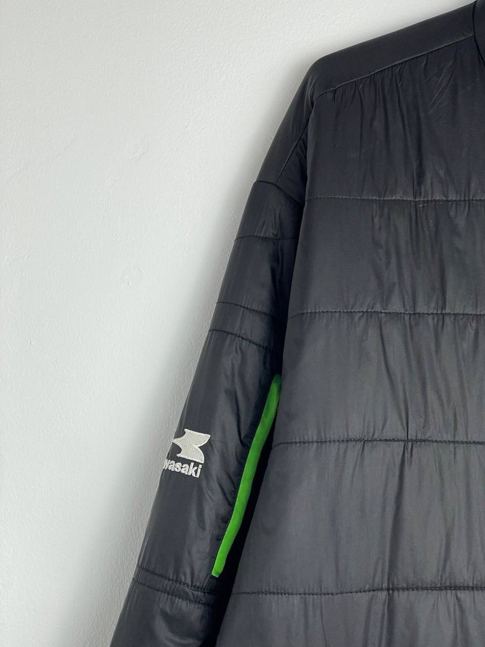 Vintage Kawasaki Vintage Racing Jacket Big CENTER Logo Oversized Y2K Size US XXL / EU 58 / 5 - 3 Thumbnail