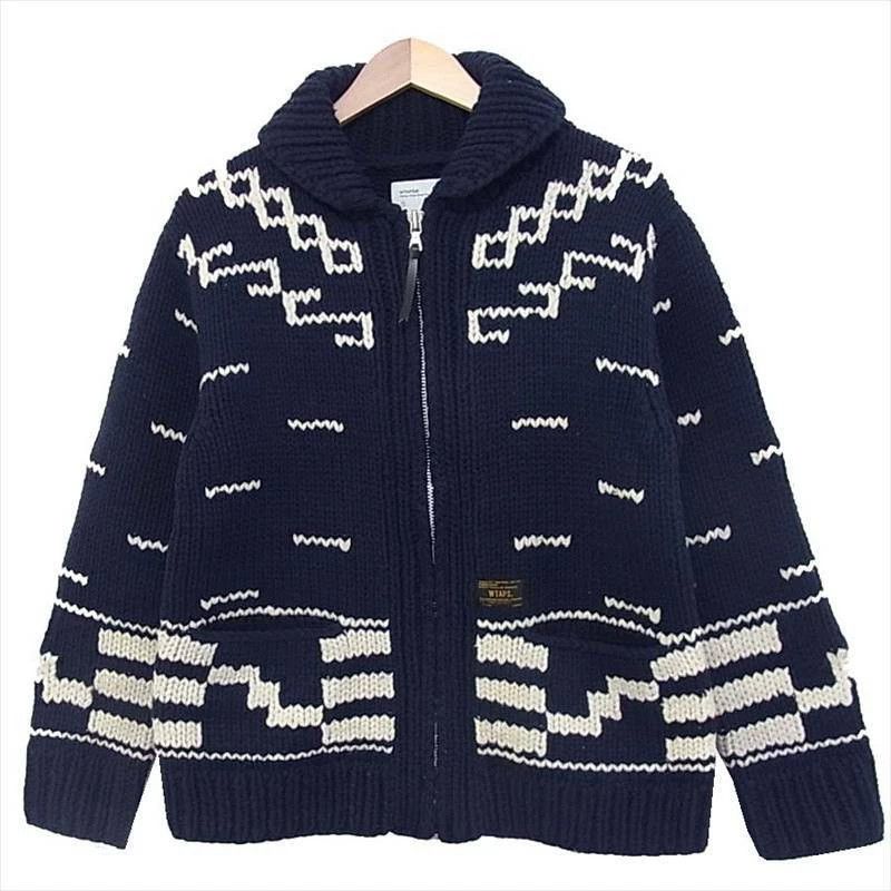 Wtaps WTAPS Cowichan Wool Sweater 14AW Size US S / EU 44-46 / 1 - 1 Thumbnail