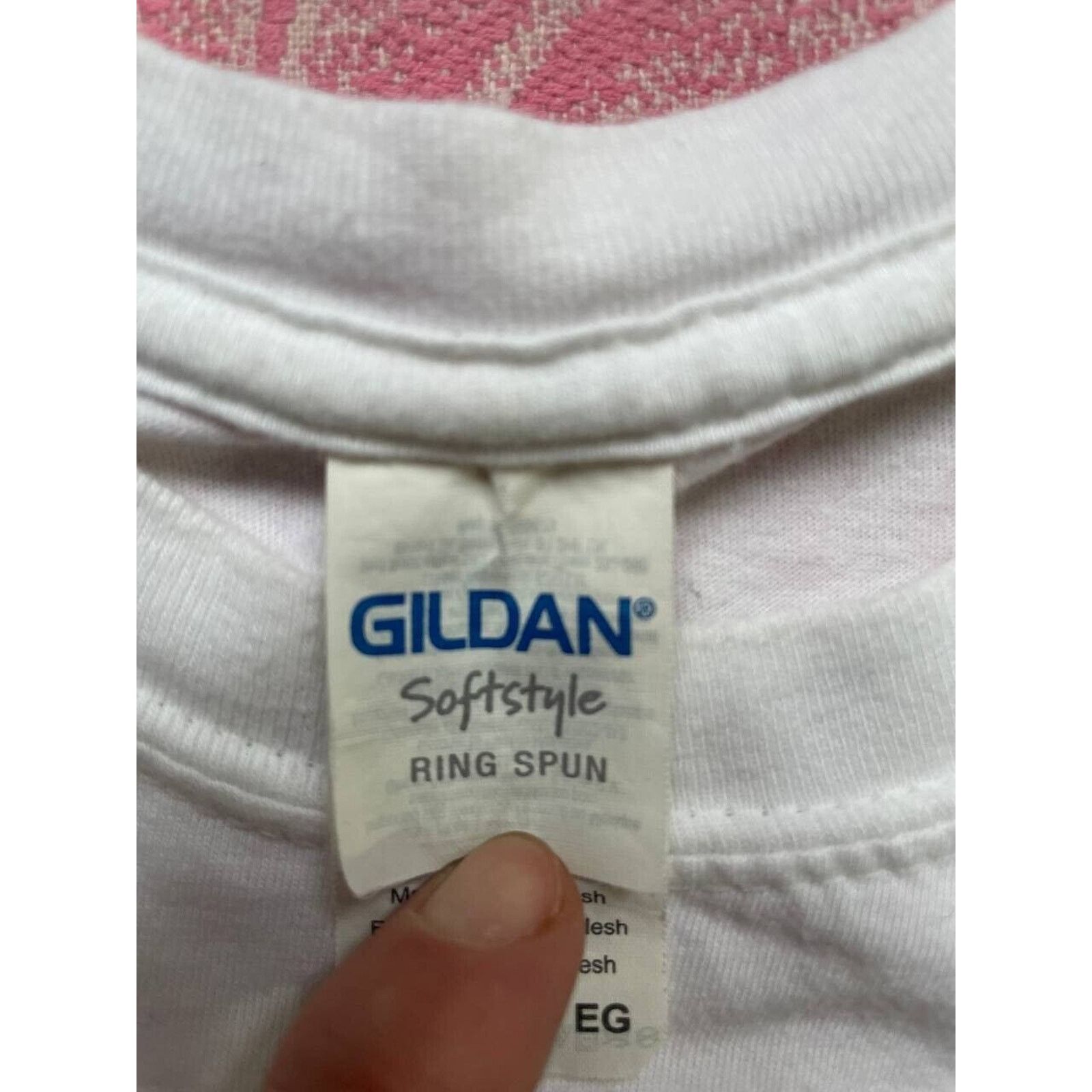 Gildan × Vintage Vintage Funny XL White T-Shirt Sarcastic Graphic Size US XL / EU 56 / 4 - 6 Thumbnail