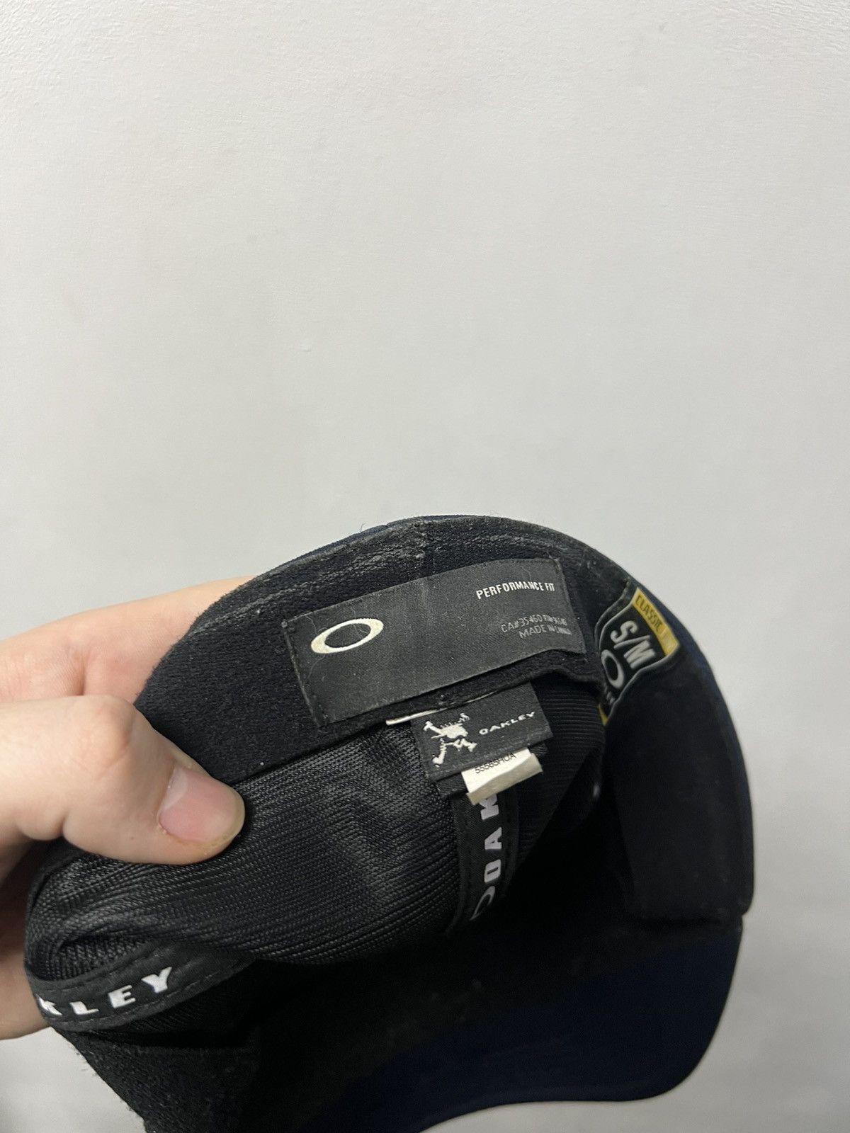 Oakley Y2K Oakley Cap Software Black Baseball Hat Cap Logo Size ONE SIZE - 8 Thumbnail