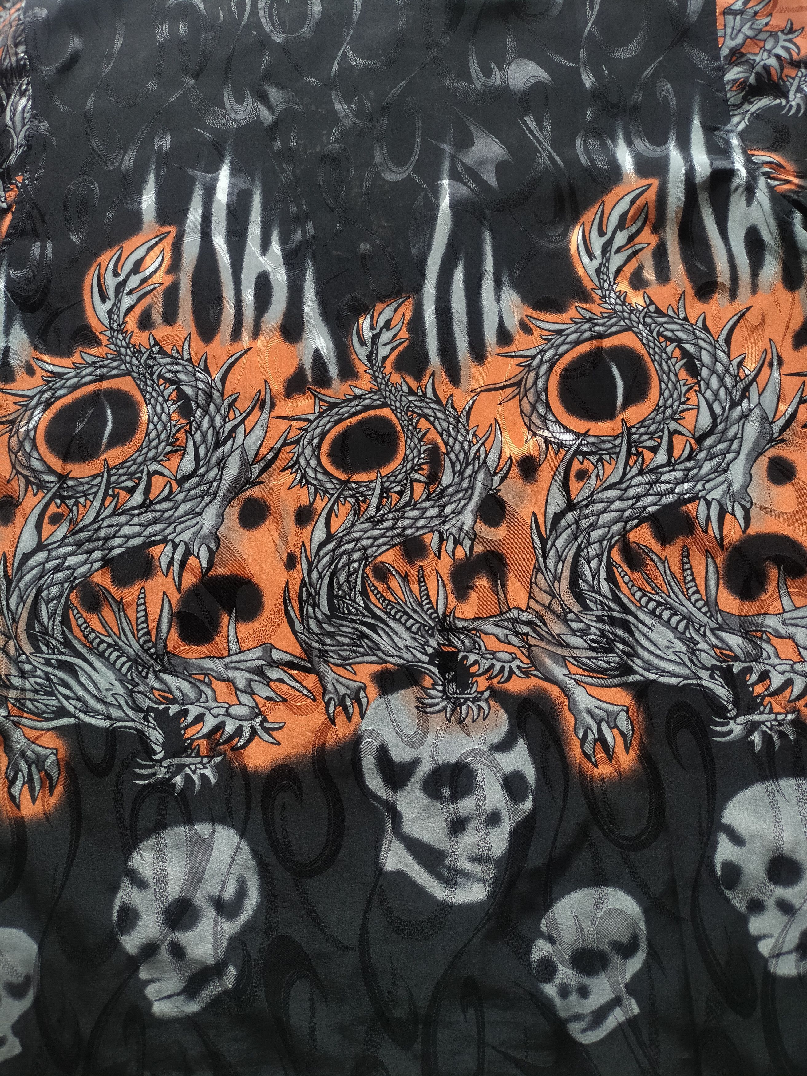 14th Addiction Dogtown dragon flame button Shirt Size US L / EU 52-54 / 3 - 3 Thumbnail
