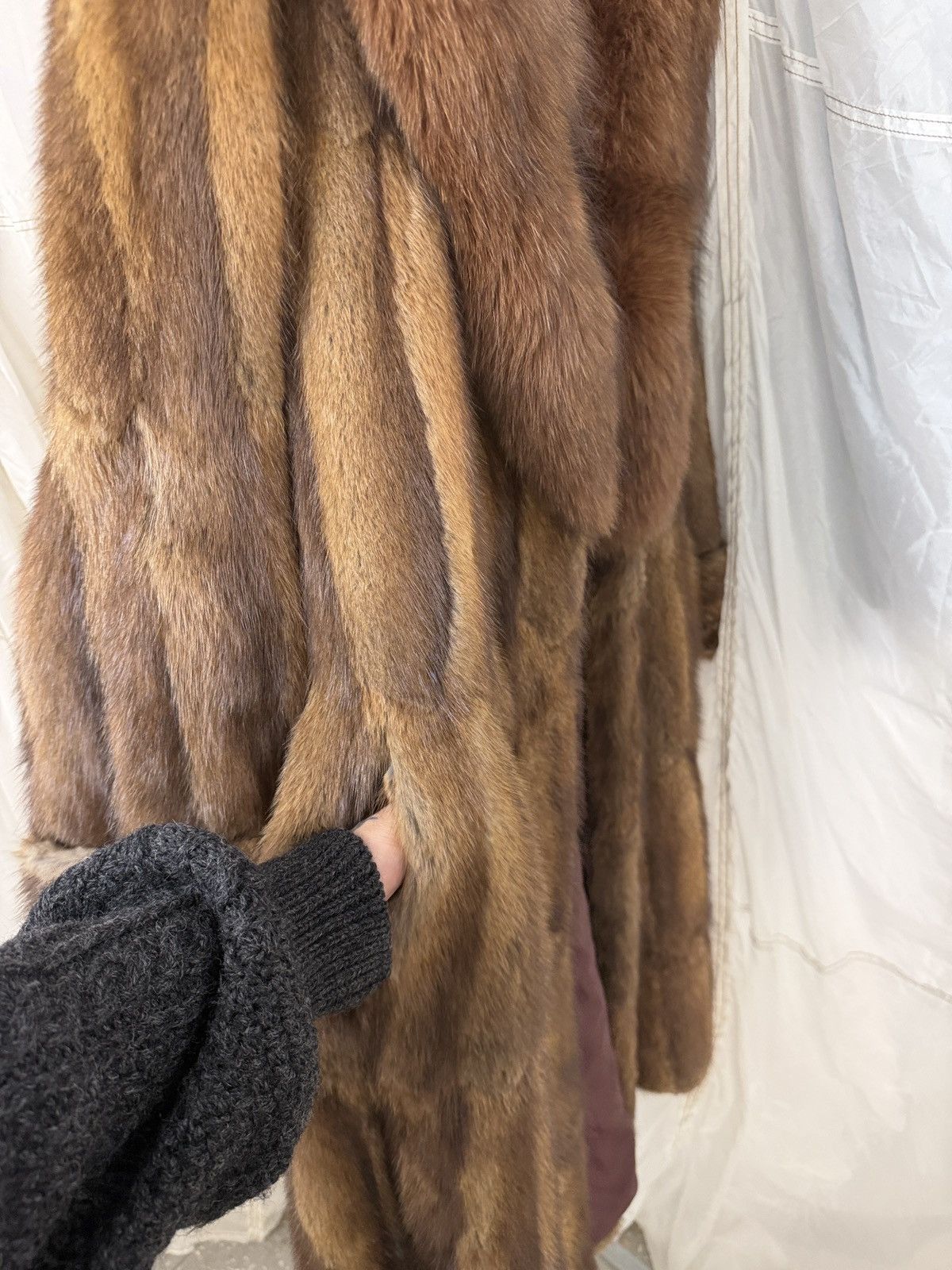 Vintage vintage luxury fur coat Size M / US 6-8 / IT 42-44 - 10 Thumbnail