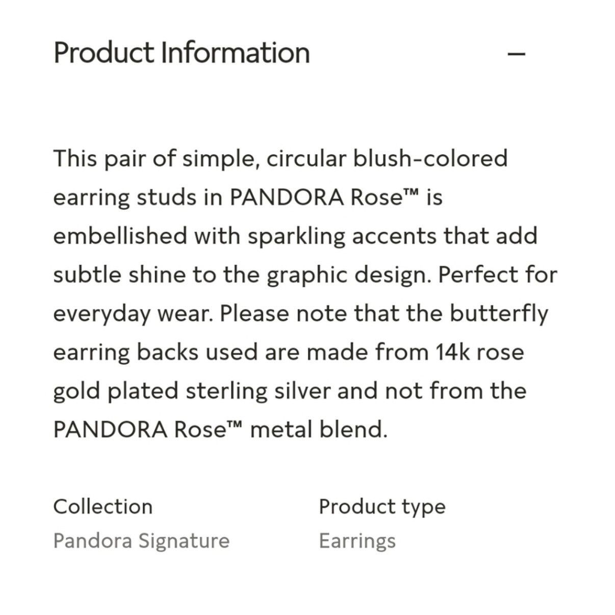 pandora Pandora Rose Gold Sparkling Circle Stud Earrings Size ONE SIZE - 8 Thumbnail