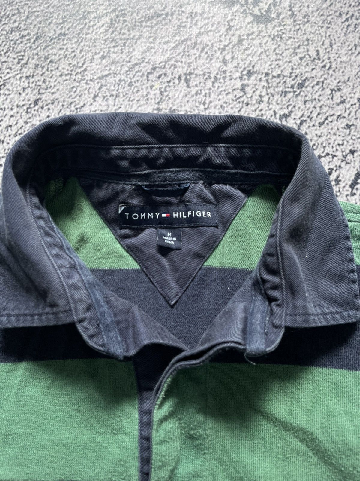 Tommy Hilfiger Vintage Tommy Hilfiger Rugby Shirt Lion Striped Polo size M Size US M / EU 48-50 / 2 - 6 Thumbnail