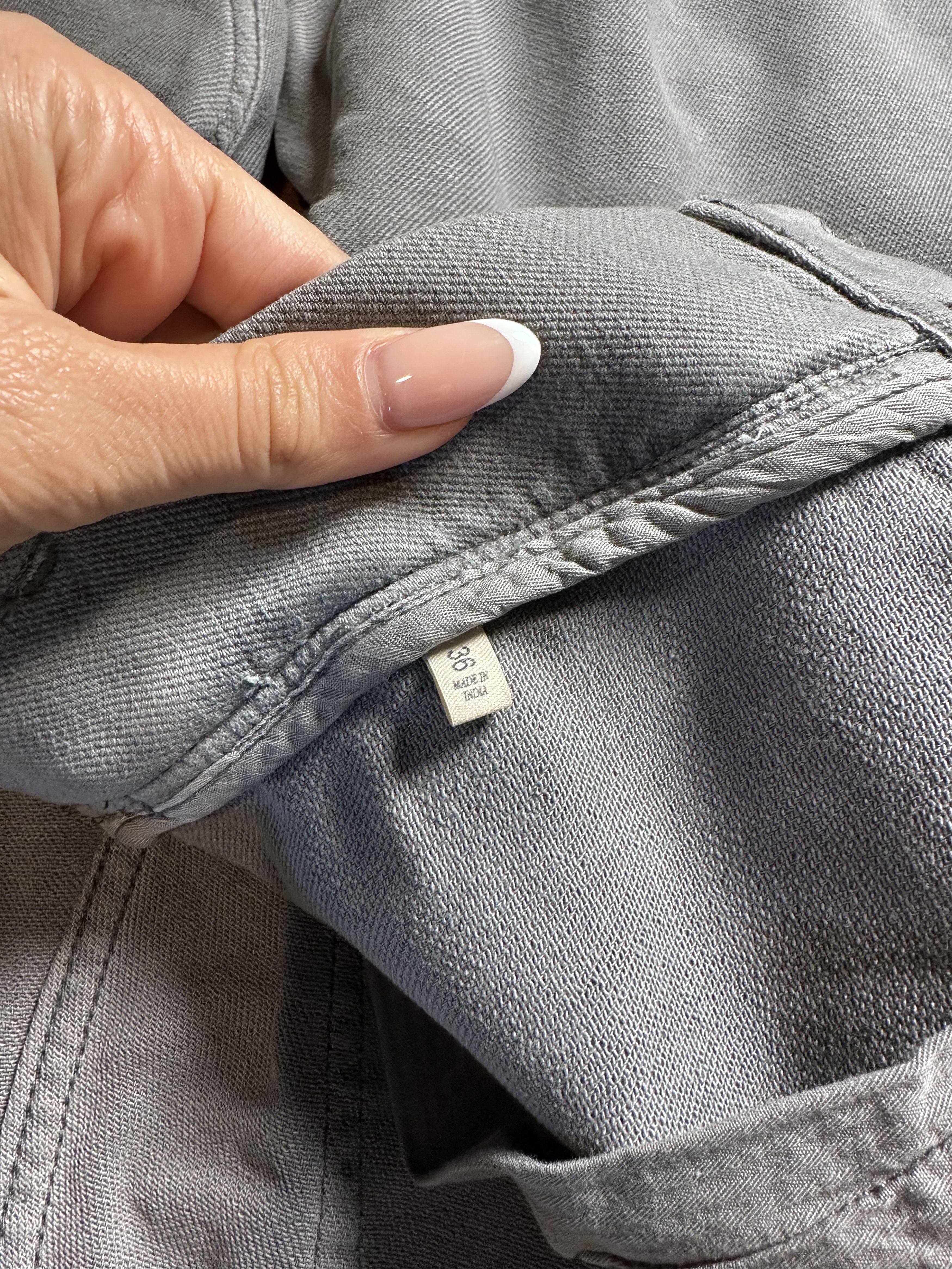 Faherty Faherty Brand Stretch Terry 5-Pocket Jean Gray Never Worn Size US 36 / EU 52 - 9 Thumbnail