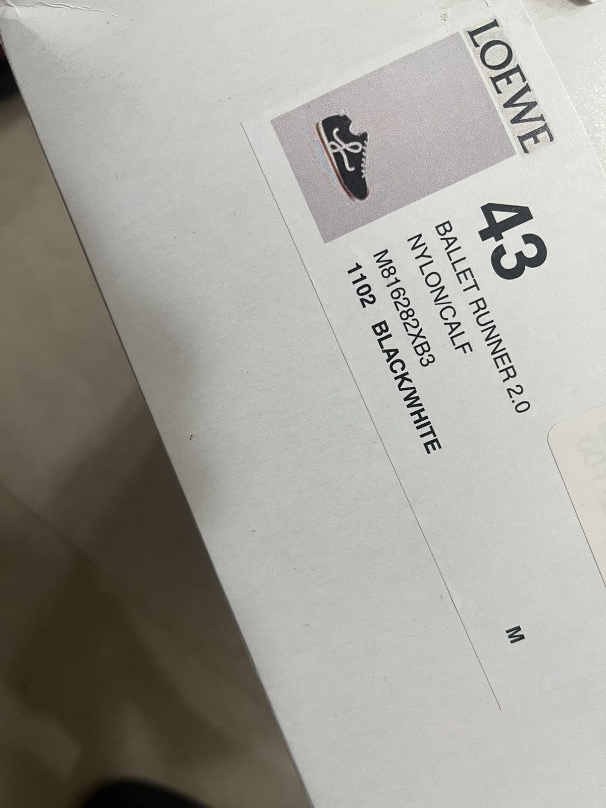 Loewe Loewe Ballet Runner 2.0 Sneakers Sz 43/10us Size US 10 / EU 43 - 15 Thumbnail