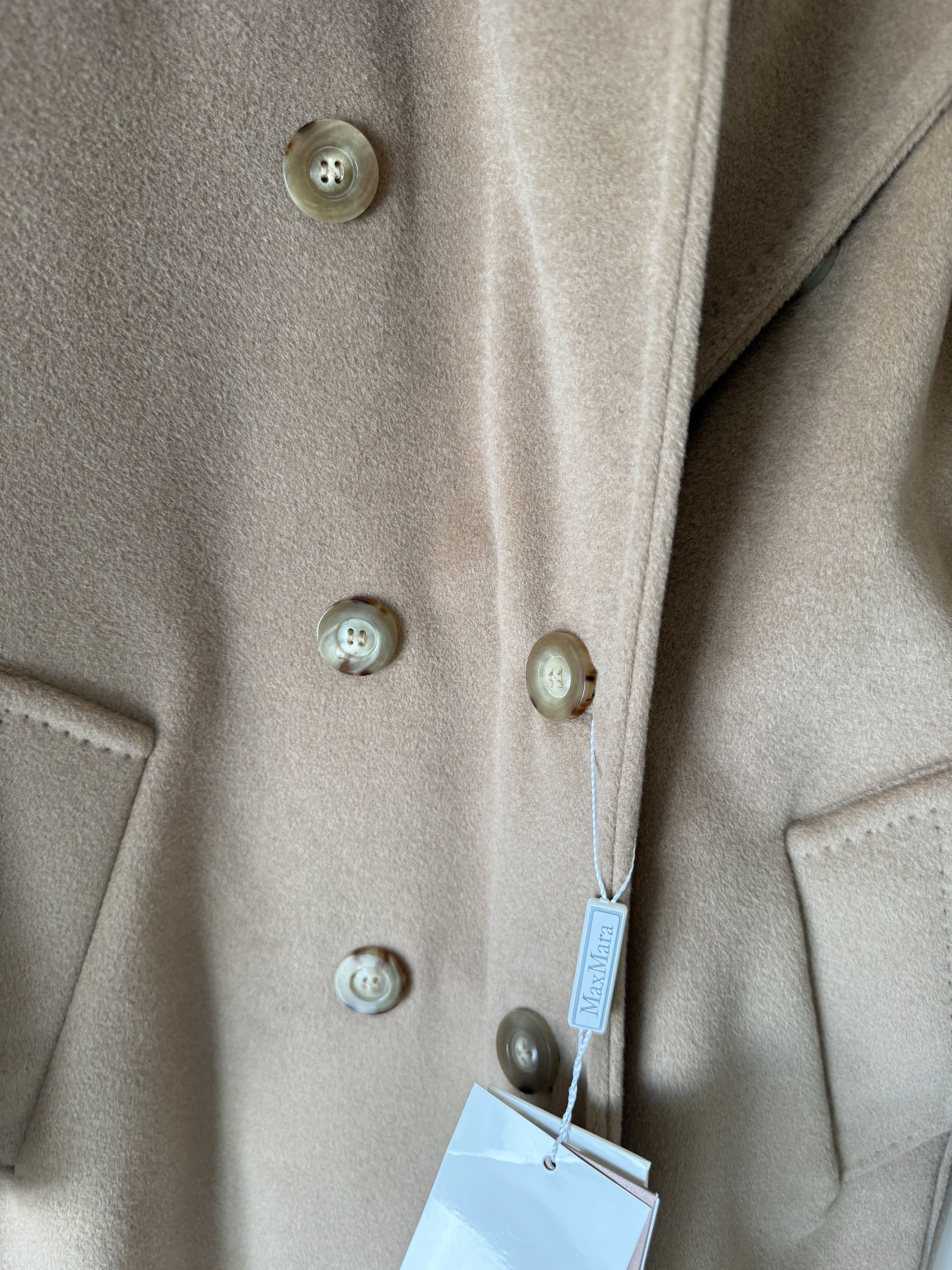 Max Mara Max Mara Madame 101801 Double-Breasted Wool Cashmere Coat Size XS / US 0-2 / IT 36-38 - 11 Thumbnail