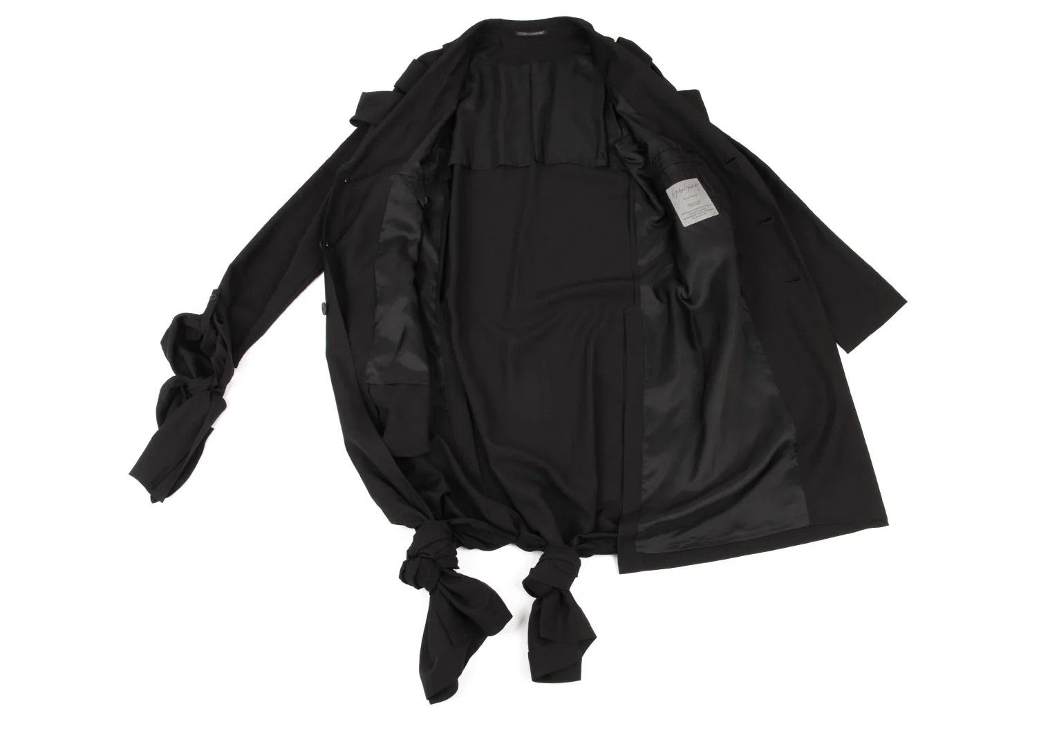 Yohji Yamamoto Yohji Yamamoto Hard Twist Gabardine Set Up Black Size US S / EU 44-46 / 1 - 8 Thumbnail