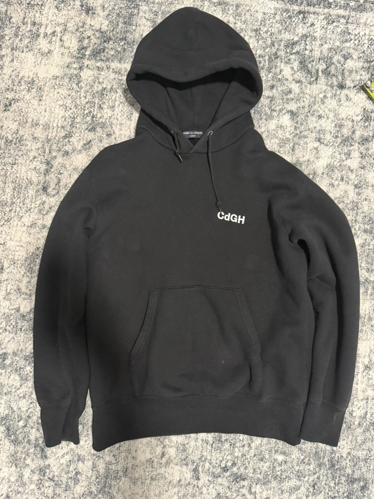 Comme des Garcons Homme CDGH Hoodie Black Comme Des Garcons Size US M / EU 48-50 / 2 - 1 Thumbnail