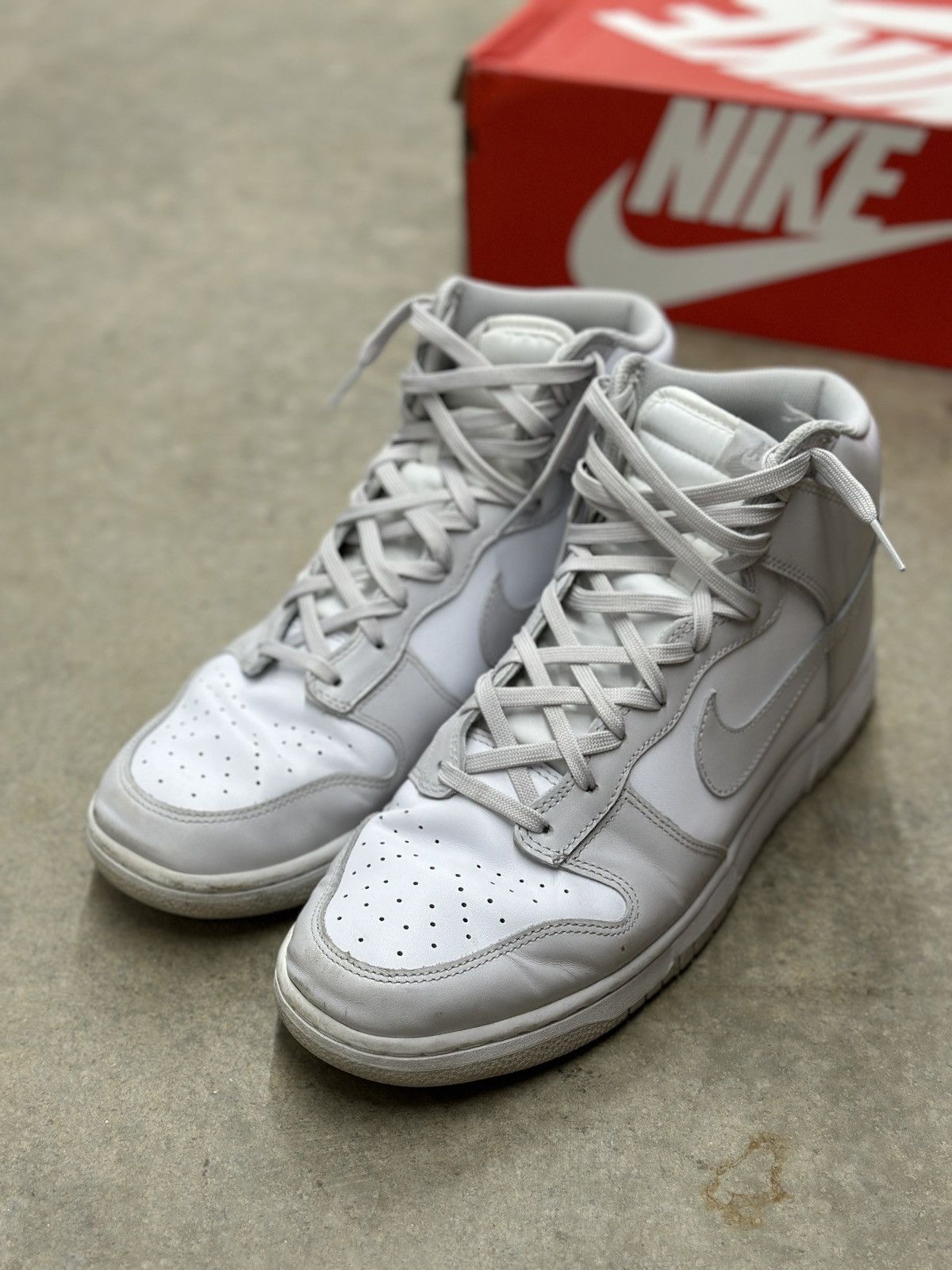 Nike Nike Dunk High Retro Size US 12 / EU 45 - 3 Thumbnail