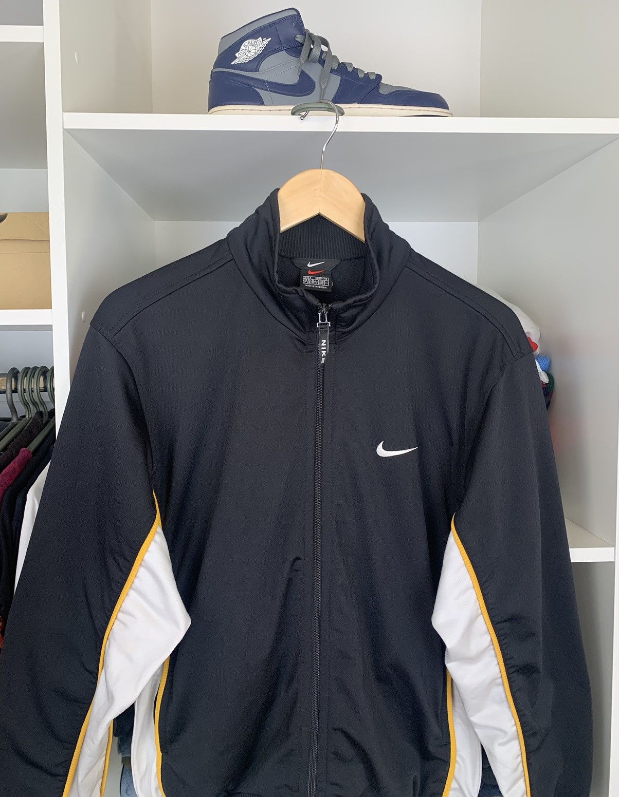 Nike × Vintage Vintage Nike Big Swoosh Olympic Jacket Size US S / EU 44-46 / 1 - 10 Thumbnail