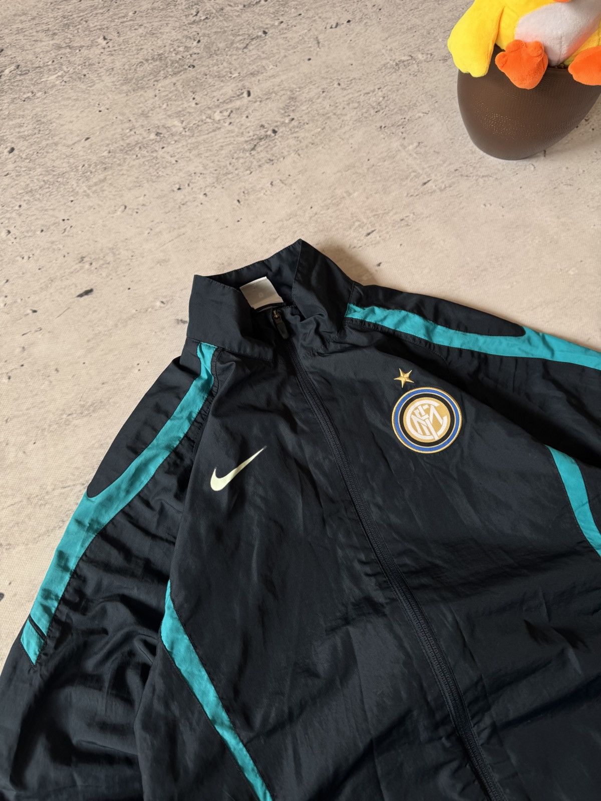 Nike × Vintage NIKE INTER MILAN VINTAGE BASIC LOGO OVERSIZE LIGHT JACKET Size US S / EU 44-46 / 1 - 4 Thumbnail
