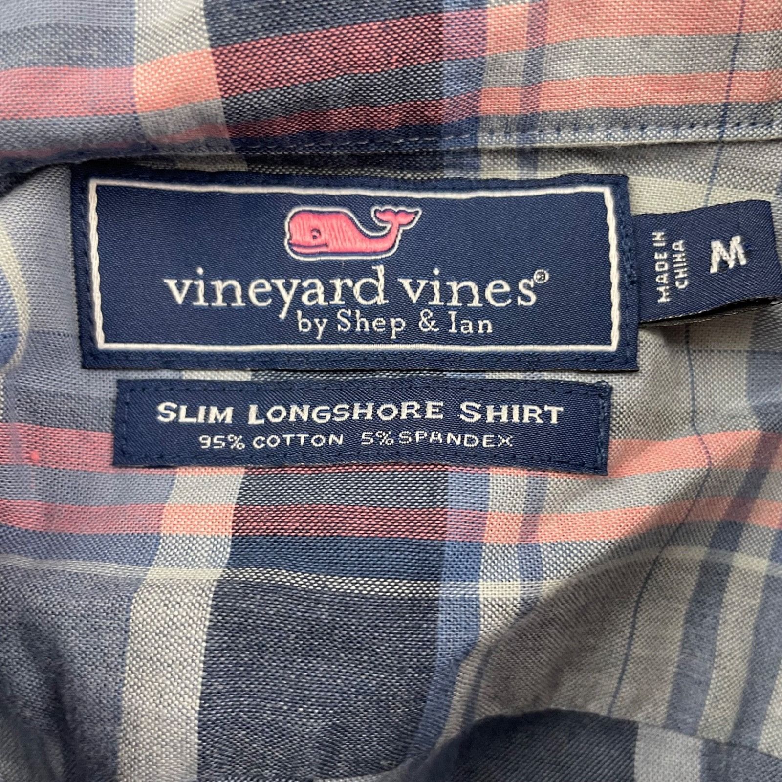 Vineyard Vines Vineyard Vines Men's 100% Cotton Slim Longshore Button Shirt Size US M / EU 48-50 / 2 - 3 Thumbnail