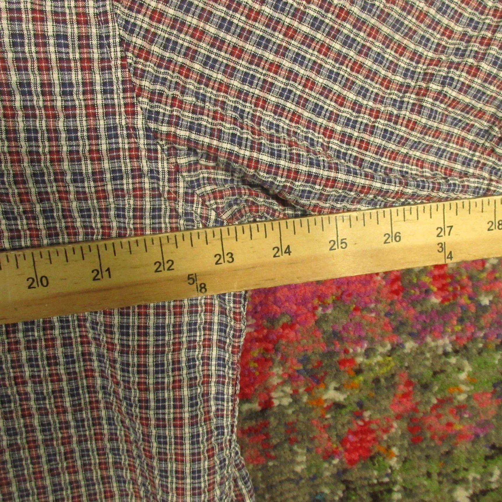 J.Crew J.CREW Seersucker Short Sleeve Button Shirt Mens XL Multicolor Striped Classic Pocket Button-Up Shirt Size US XL / EU 56 / 4 - 6 Thumbnail